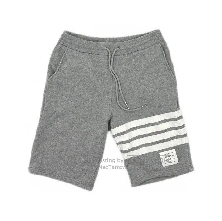 Thom Browne Thom Browne Navy Blue Classic Drawstring Shorts. Size US 26 / EU 42 - 1 Thumbnail