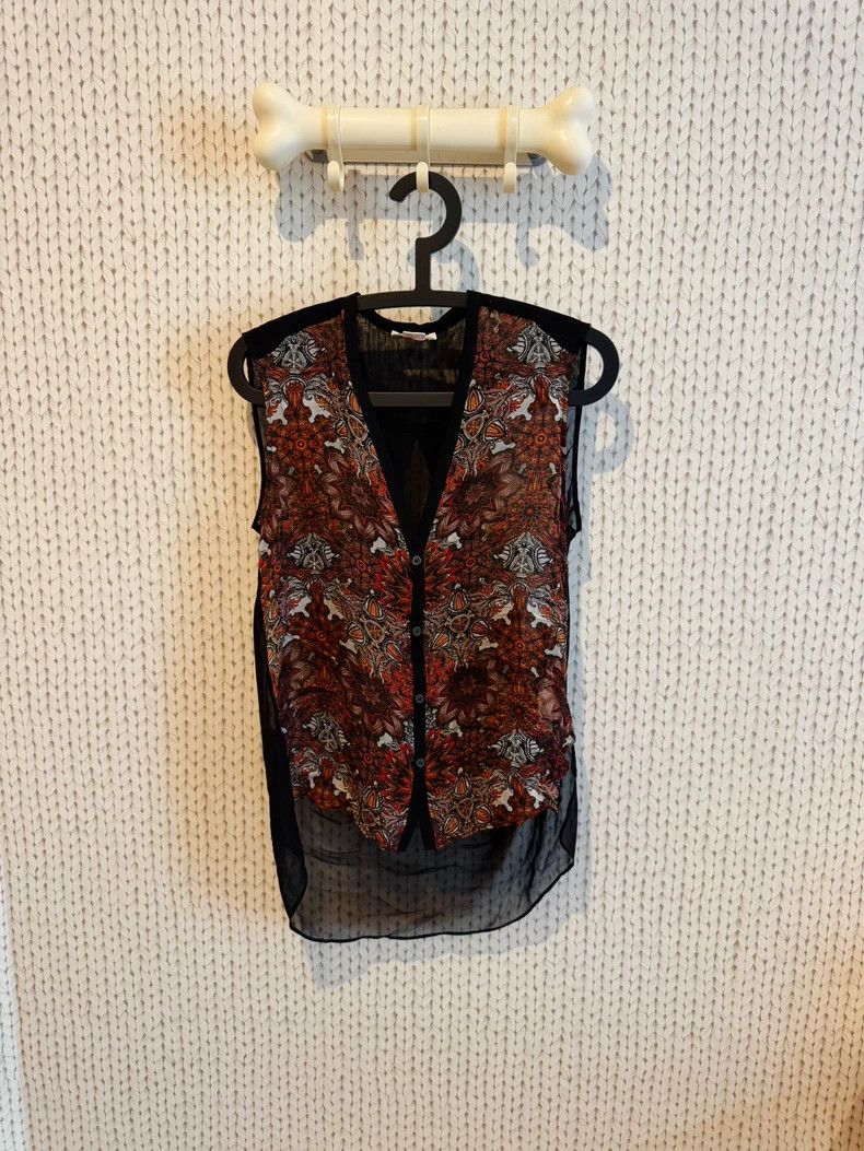 HELMUT LANG Wear a thin gauze top