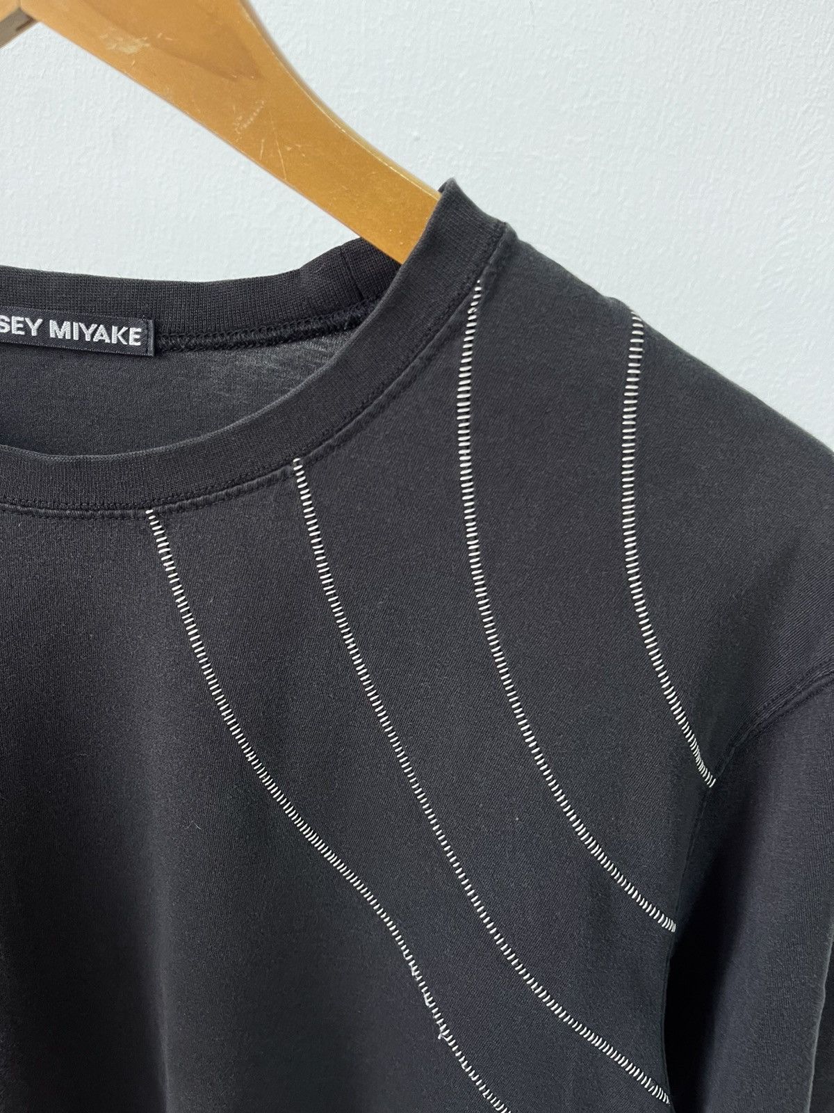 Issey Miyake 2000s Issey Miyake Chest Stitching Tee A1 Size US M / EU 48-50 / 2 - 5 Thumbnail