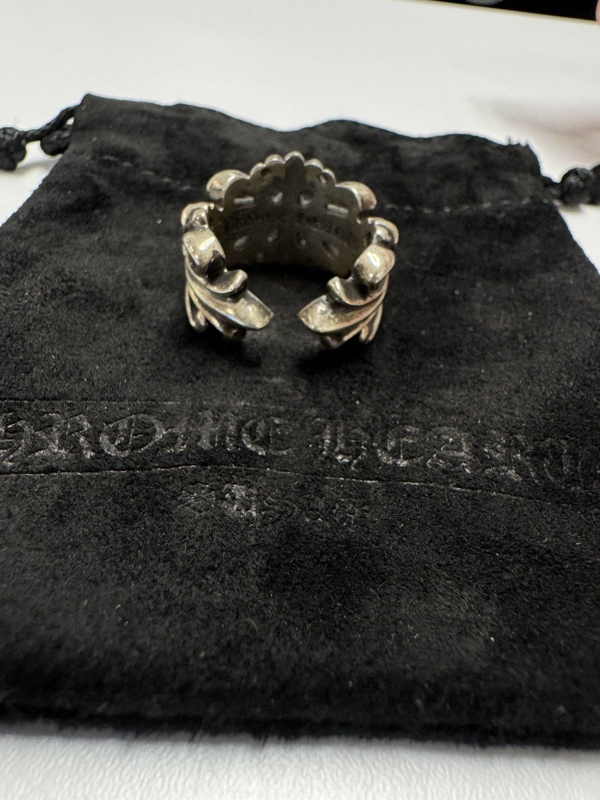 Chrome Hearts Chrome Hearts Double Floral Ring Size ONE SIZE - 3 Thumbnail
