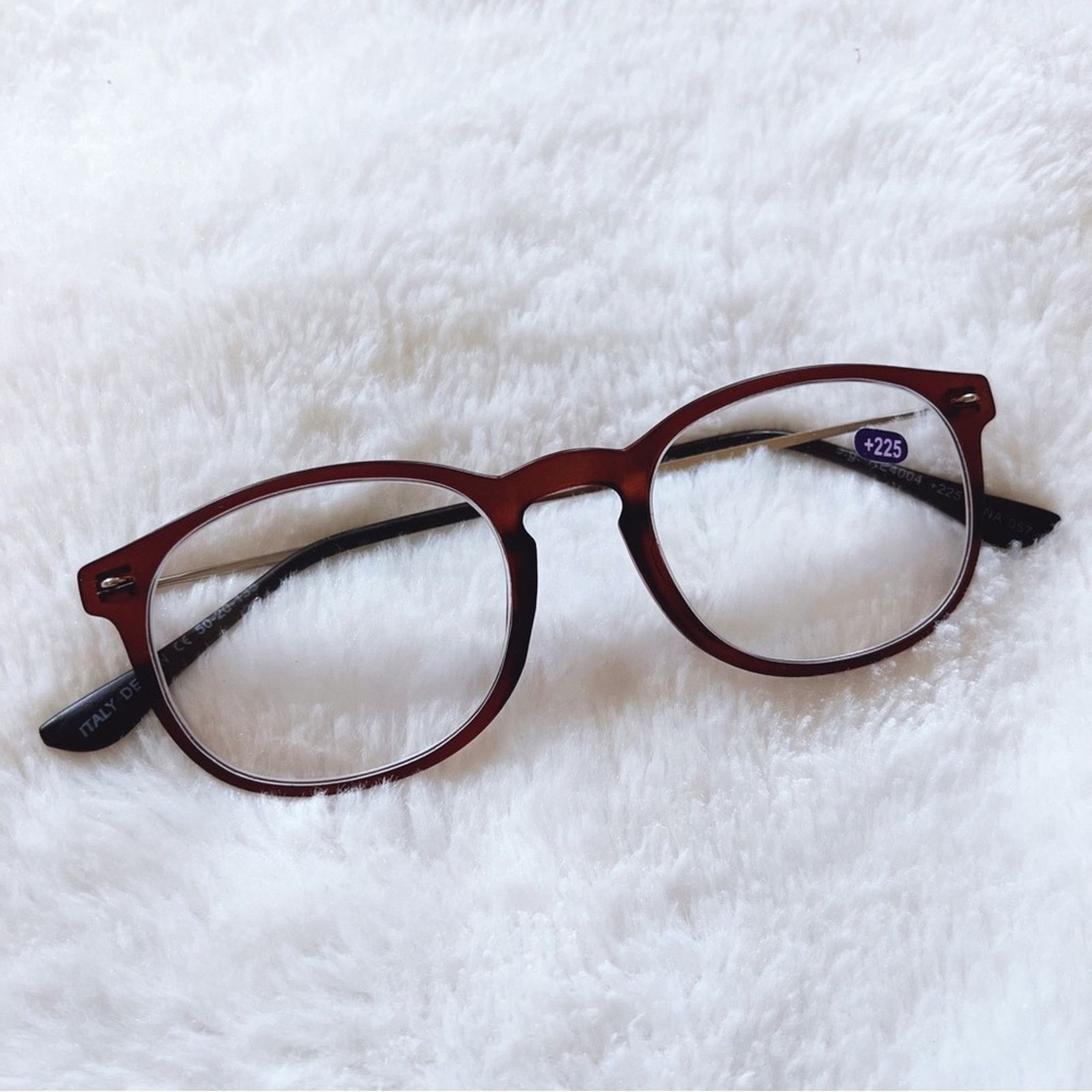 Other Daisy Brown Thin Lightweight Reader Glasses Size ONE SIZE - 3 Thumbnail