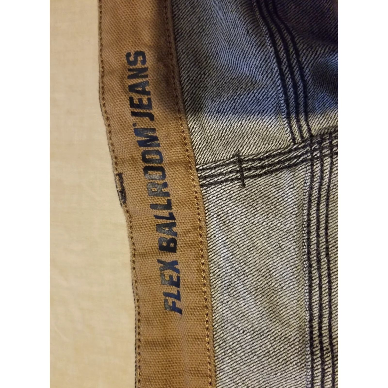 Denime Duluth Trading Jeans Mens 42x32 Black Relaxed Straight Denim Pants Size US 42 / EU 58 - 6 Thumbnail