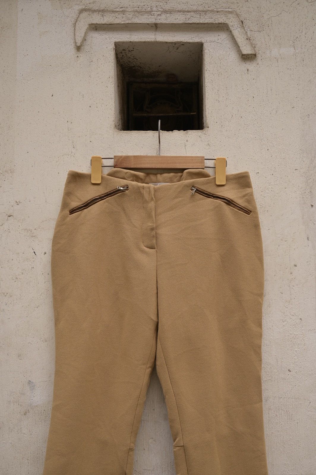 Prada Prada FW2000 technical motorbike wool cropped runway pant Size US 30 / EU 46 - 7 Thumbnail