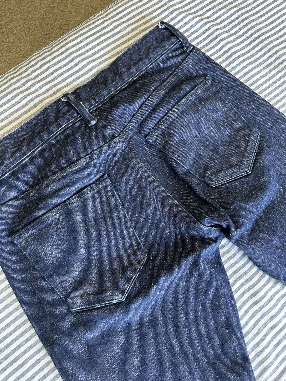 John Elliott Sample Raw Japanese Denim Jeans Size US 29 - 6 Thumbnail