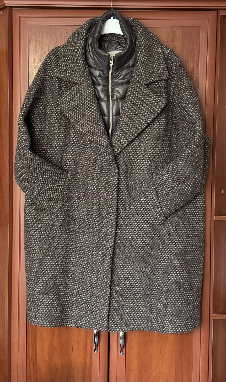 Designer × Herno Herno 46 WMNS GIACCONE HALF COAT long jacket Size L / US 10 / IT 46 - 23 Thumbnail