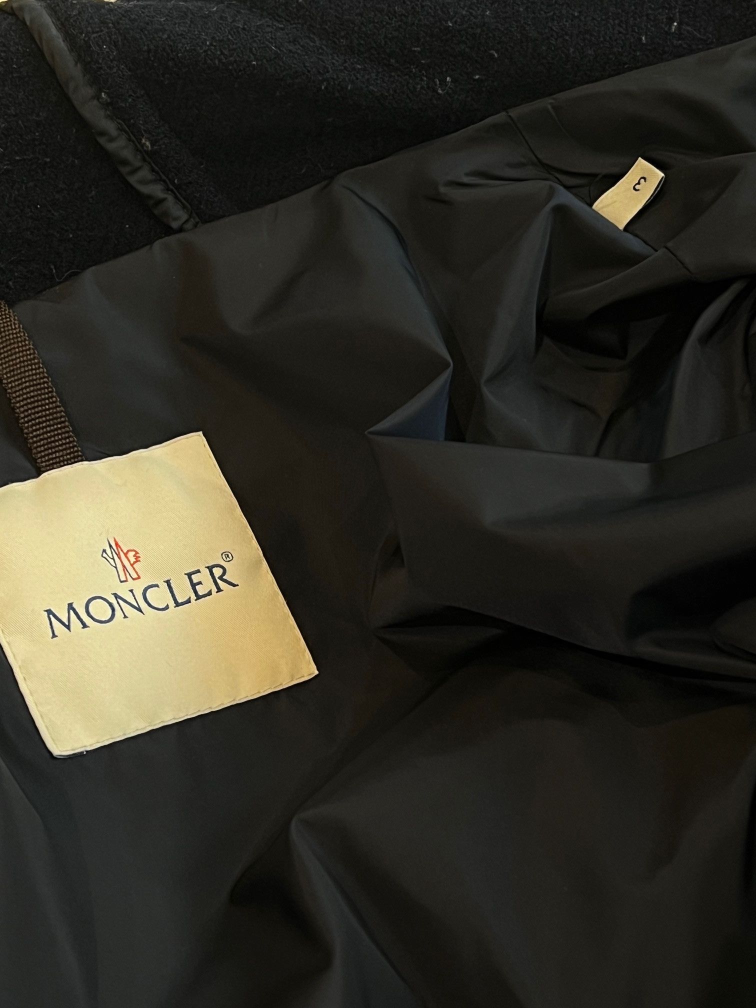Moncler Moncler Wool Duffle Coat with Down-Filled Sleeves Size US M / EU 48-50 / 2 - 8 Thumbnail