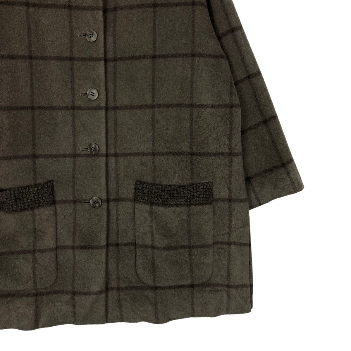 Japanese Brand 🔥Vintage Chore Wool Jacket Jane More Tartan Issey Miyake Size US L / EU 52-54 / 3 - 5 Thumbnail