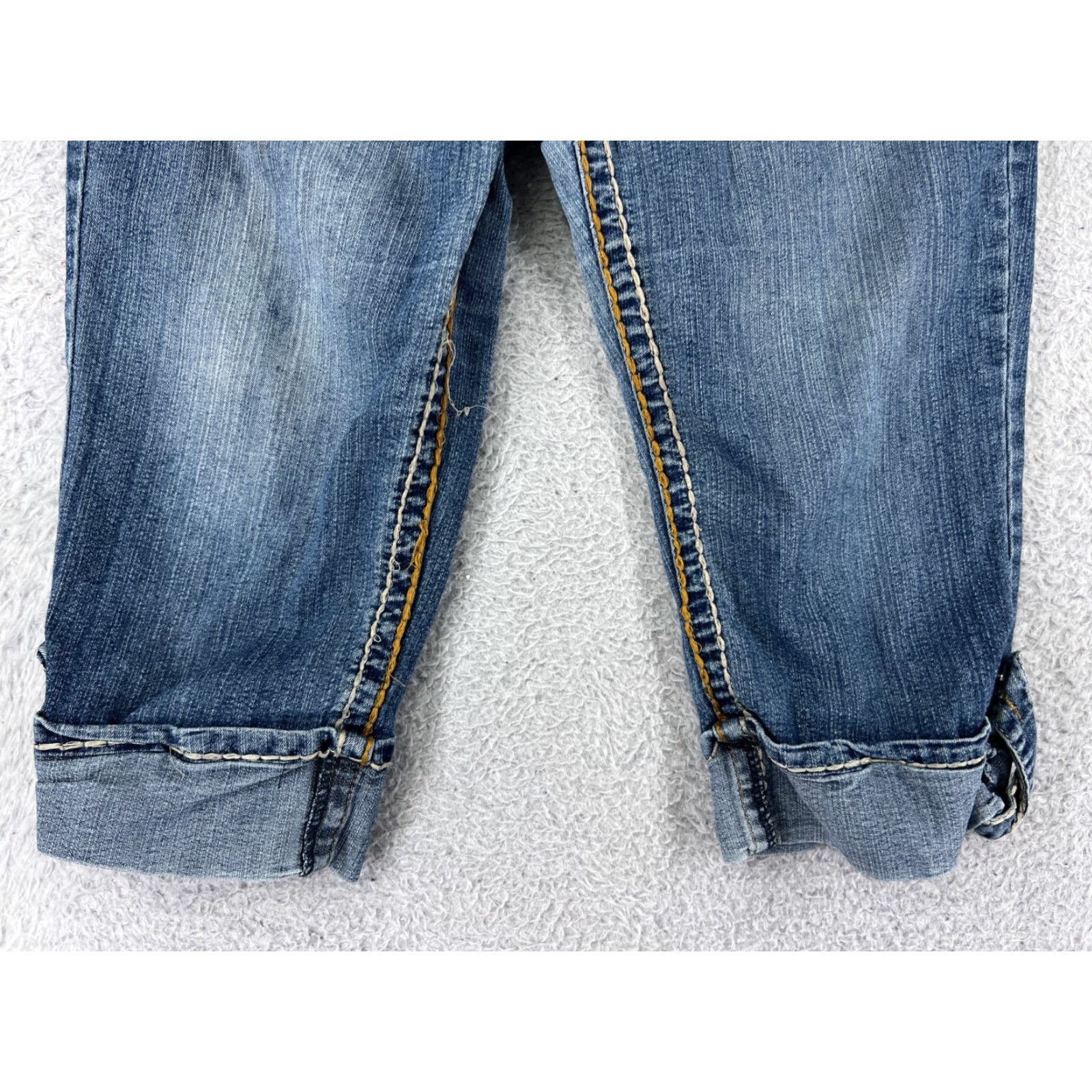 Vintage Maurices Kaba Jeans Denim Blue 9 Womens Low Rise 5-Pocket Cotton Blend Stretch Vintage: No Size 30" / US 8 / IT 44 - 5 Thumbnail