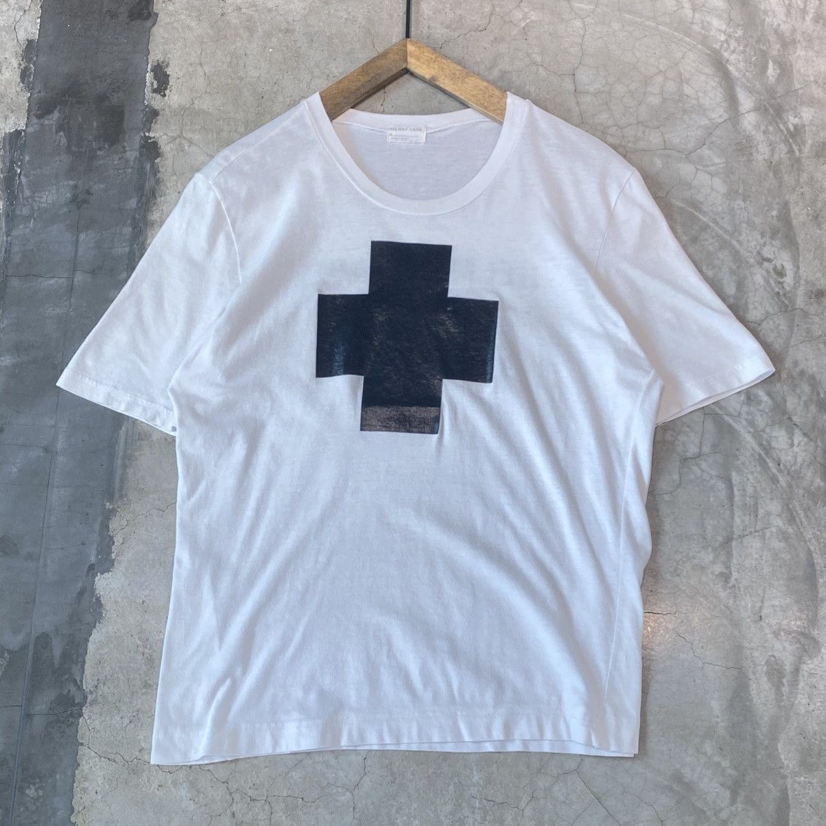 Helmut Lang Vintage 90s Helmut Lang Paris Backstage Staff Archive Tee Size US M / EU 48-50 / 2 - 3 Thumbnail