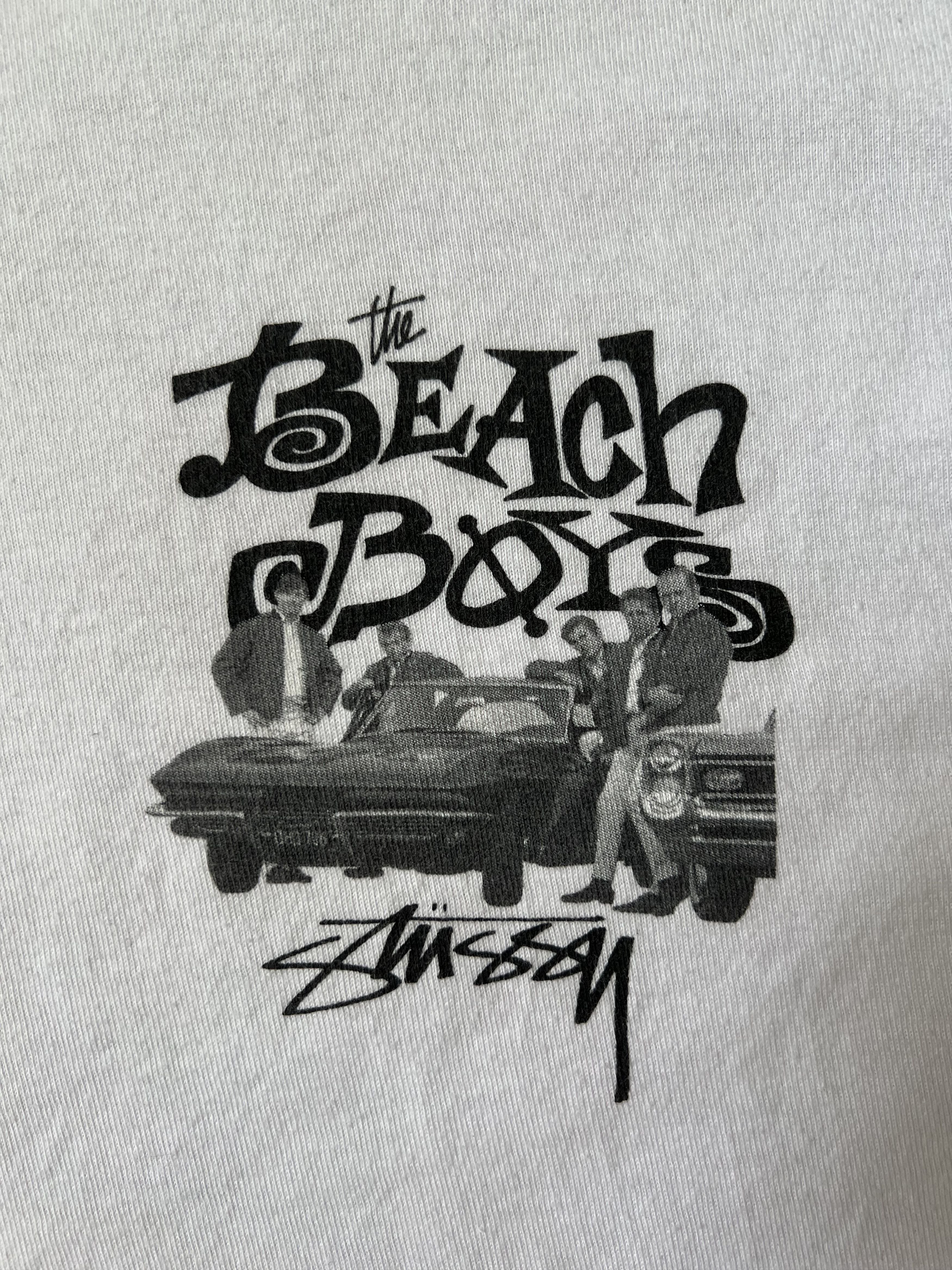 Stussy 💚 Stussy x The Beach Boys Good Vibrations Tee White Large Size US L / EU 52-54 / 3 - 4 Thumbnail