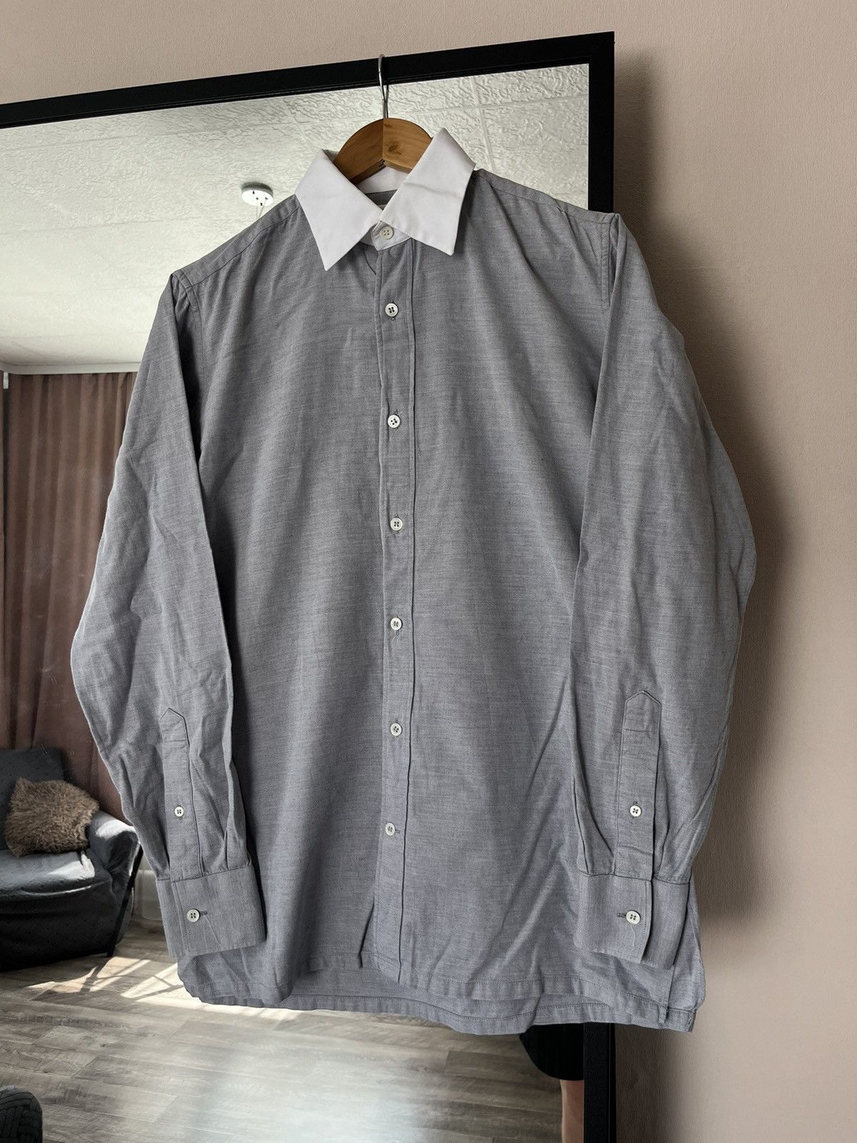 Acne Studios Button Shirt Longsleeve Grey