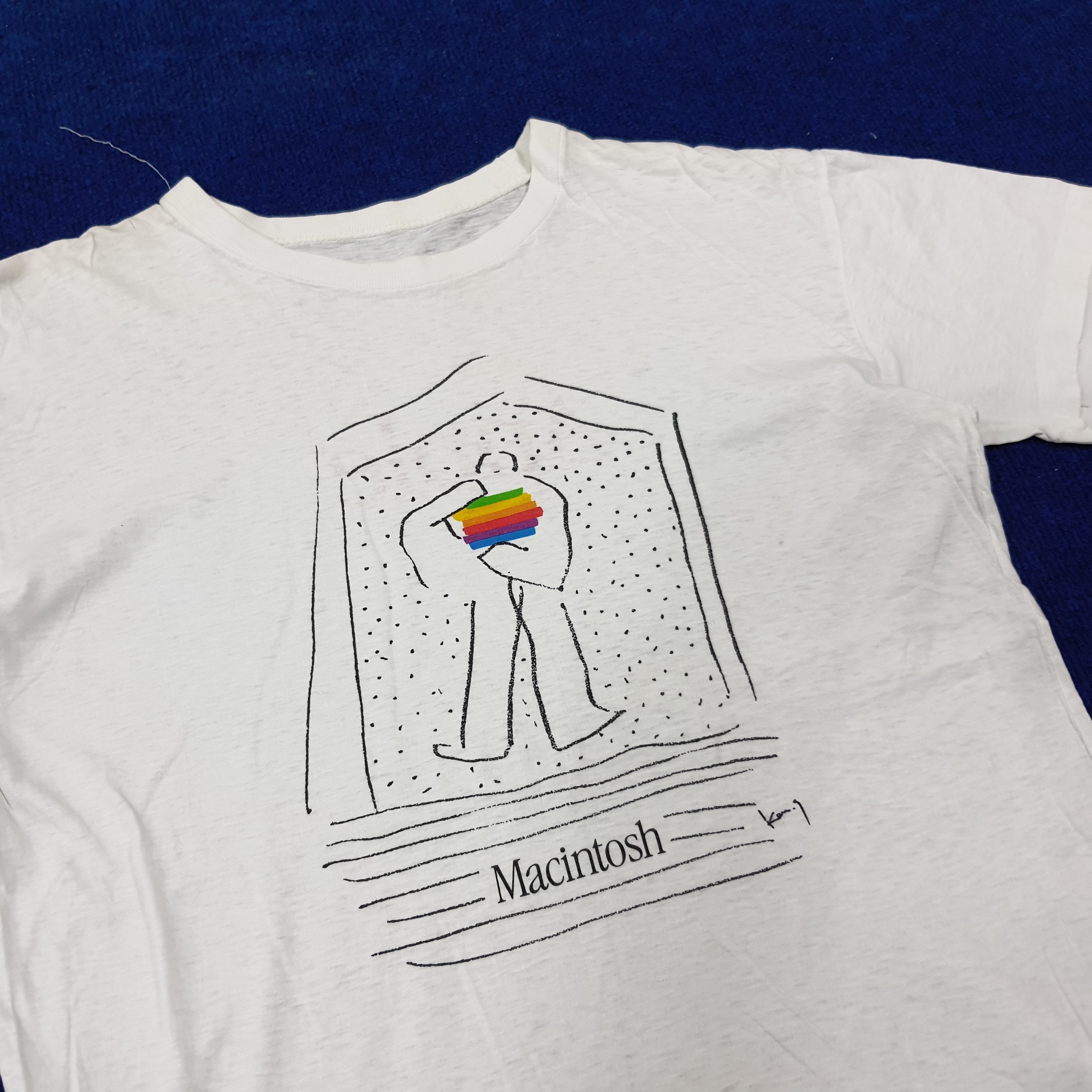 Apple × Vintage Vintage The Macintosh Apple Computers Tshirt Size US M / EU 48-50 / 2 - 2 Thumbnail