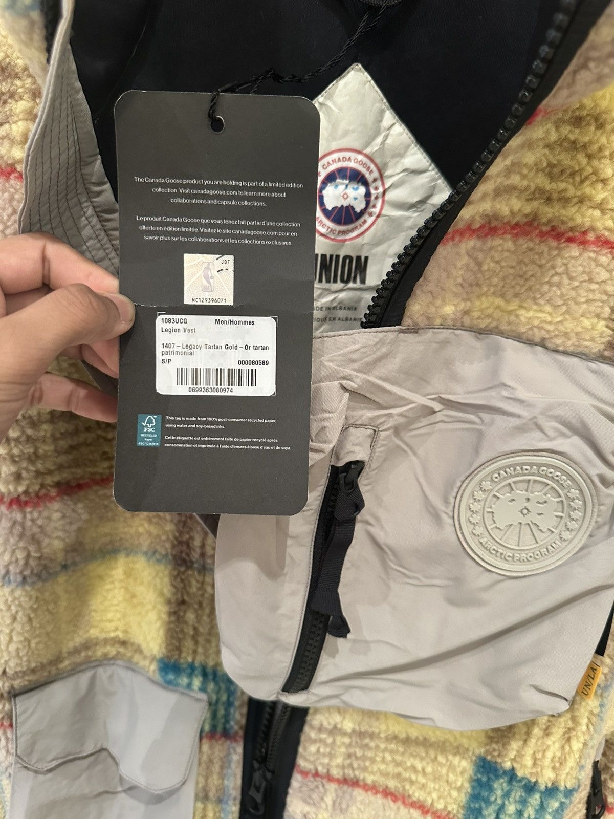 Canada Goose × NBA CANADA GOOSE NBA UNION LEGION VEST Size US S / EU 44-46 / 1 - 3 Thumbnail