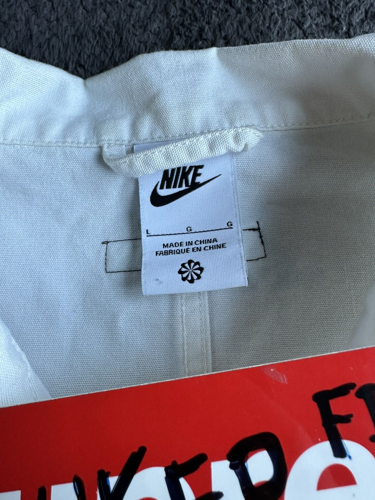 Nike Bundle: Nike Sportswear Air Over-Shirt Top & Cargo Pants Size US 33 - 8 Thumbnail