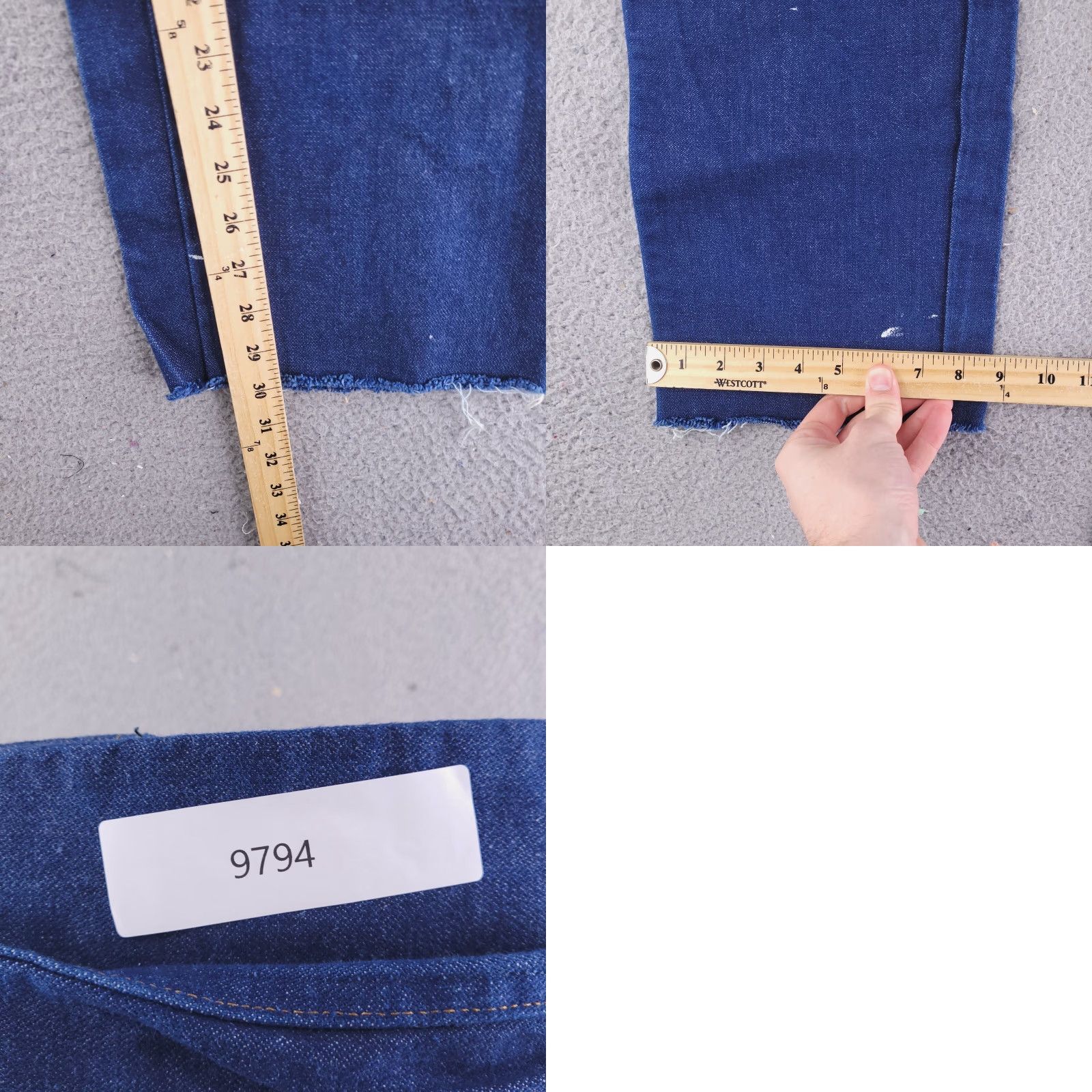 Wrangler Wrangler Jeans 34x30 Blue Cowboy Western Straight Mens Size US 34 / EU 50 - 9 Thumbnail