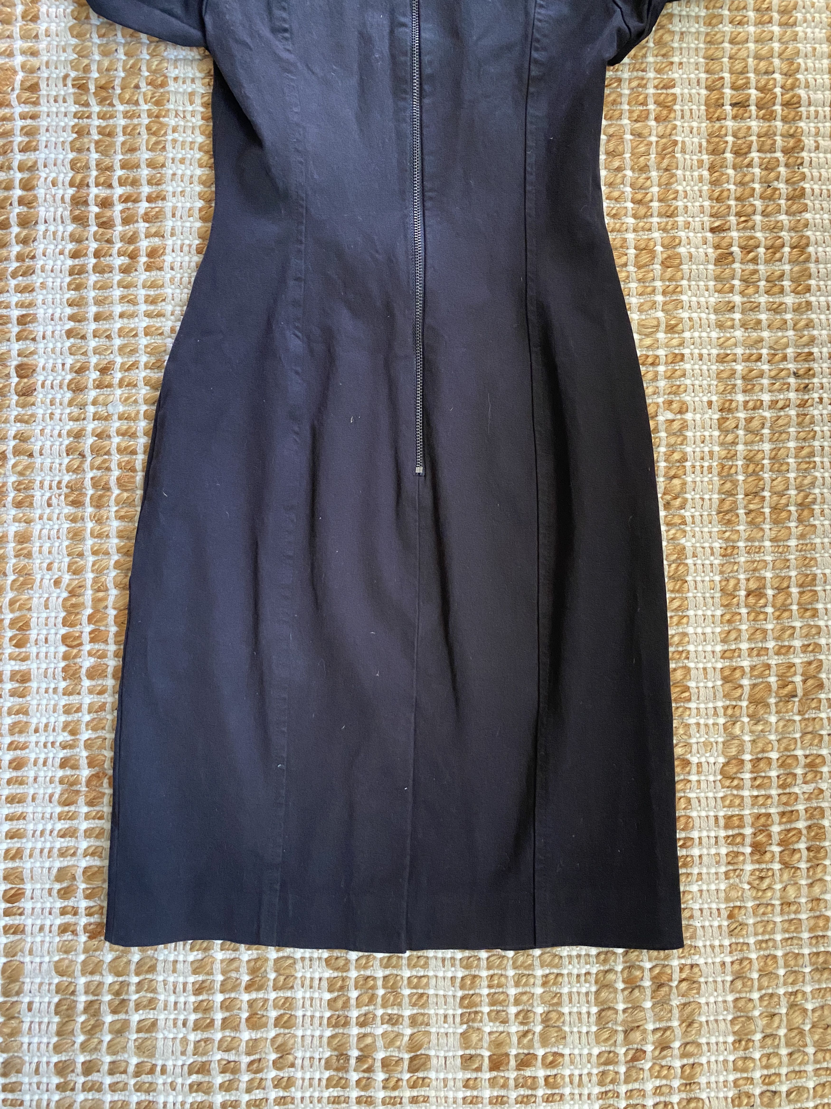 Banana Republic Banana Republic 00 Petite Black Dress – Cap Sleeve LBD Size XXS / US 00 / IT 34 - 7 Thumbnail