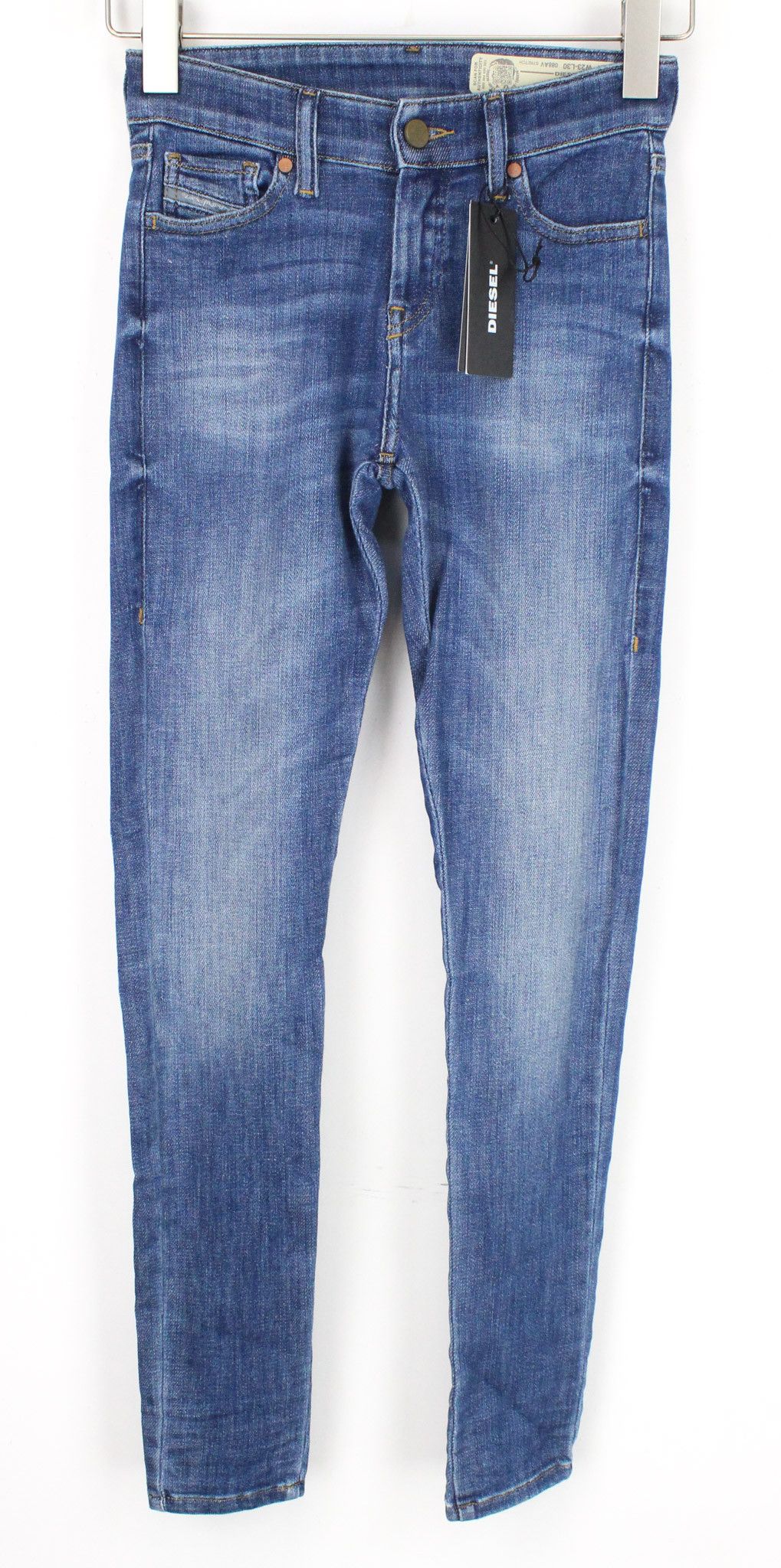 Diesel SLANDY 088AV W23/L30 Girls Blue Stretch Jeans 70391 Size 23" - 1 Thumbnail
