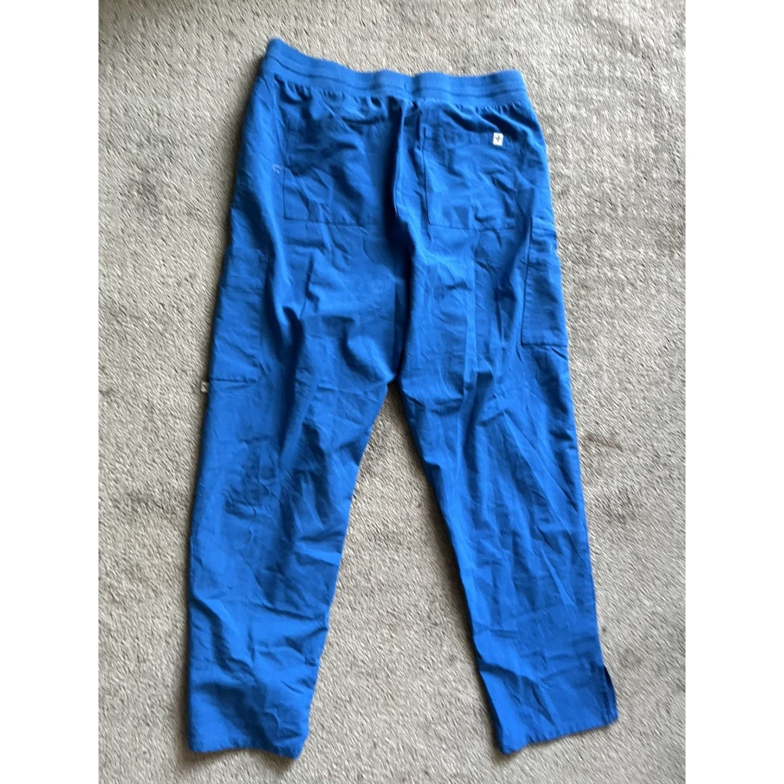 Vintage Care + Wear Natori Womens Scrub Pants Blue Medium Reg 30" Size 32" / US 10 / IT 46 - 2 Thumbnail