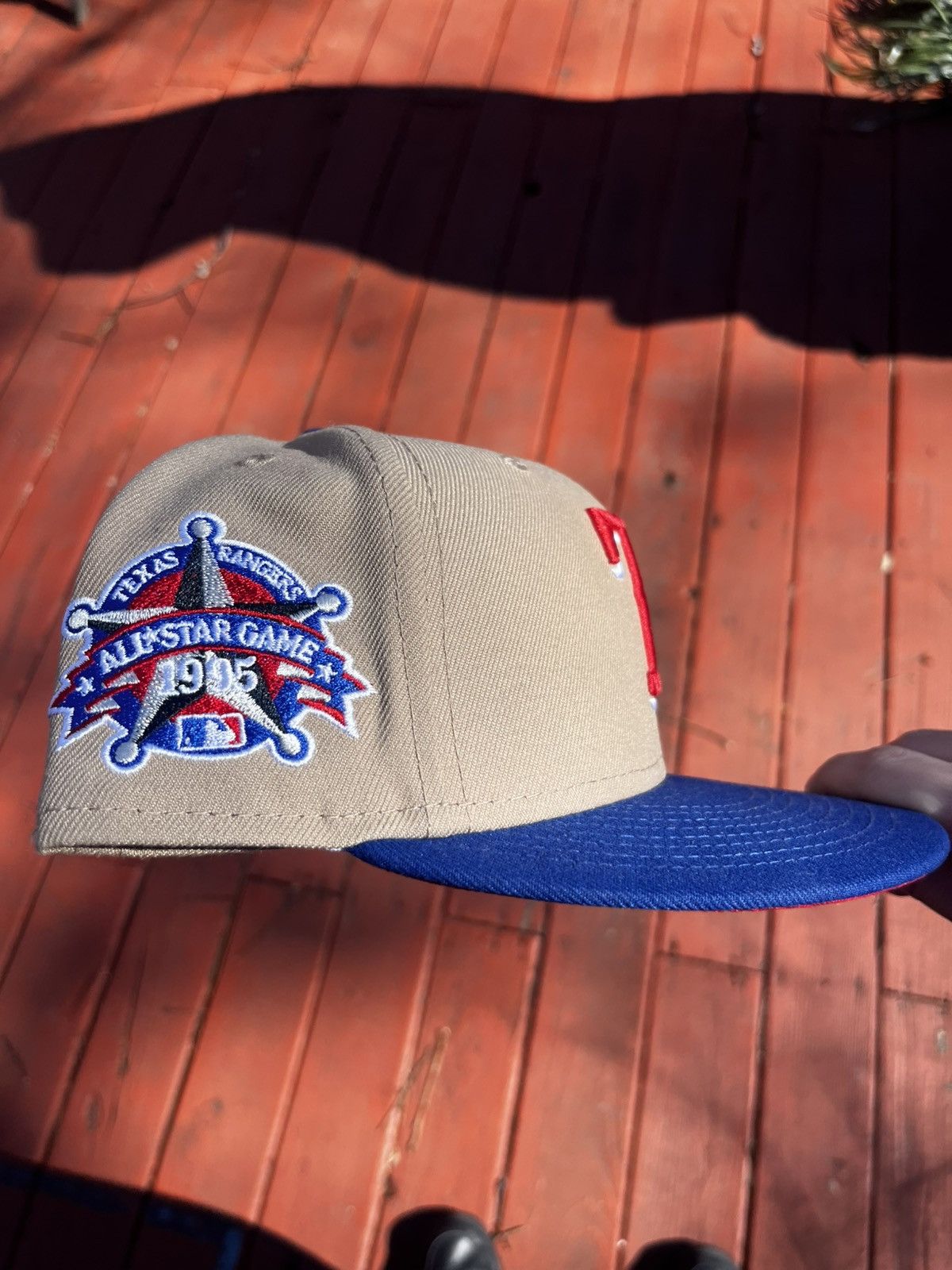 New Era × Vintage Rangers Beige All Star Patch Size ONE SIZE - 2 Thumbnail