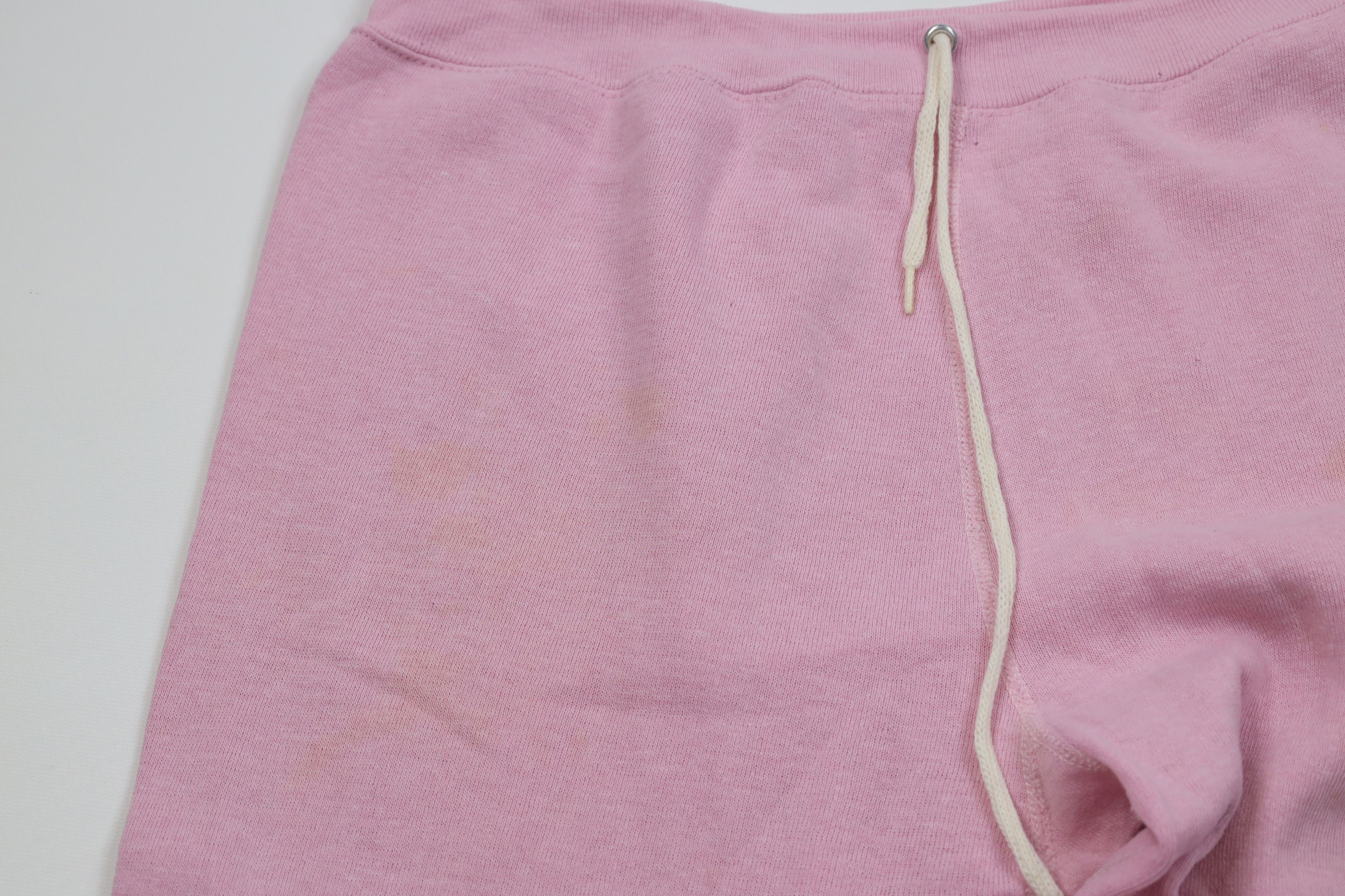 Vintage Vintage 70s Streetwear Blank Gusset Sweatpants Pink USA Size 34" / US 12 / IT 48 - 6 Thumbnail