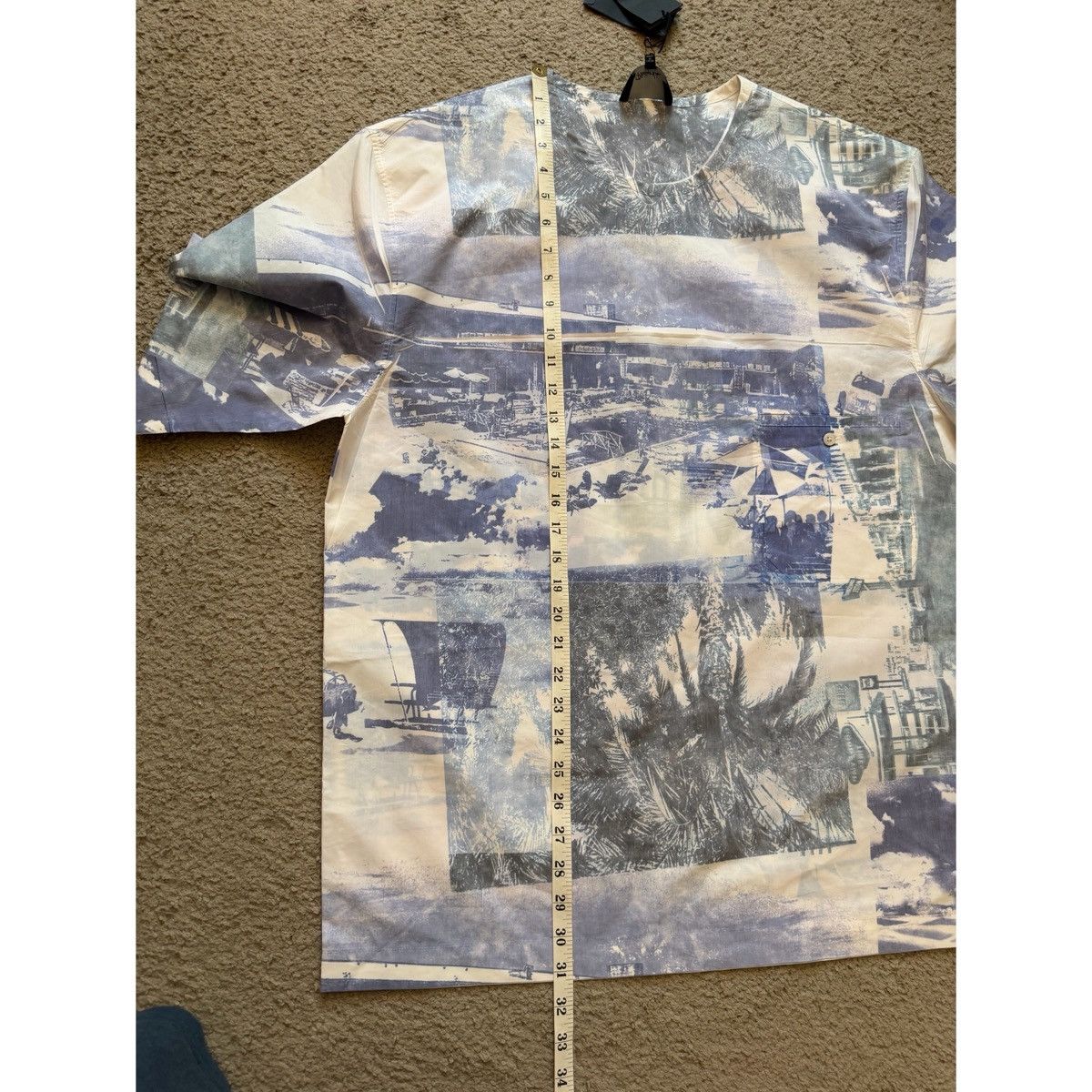 3.1 Phillip Lim 3.1 PHILLIP LIM BOXY POSTCARD PRINT WOVEN TOP Size US M / EU 48-50 / 2 - 19 Thumbnail