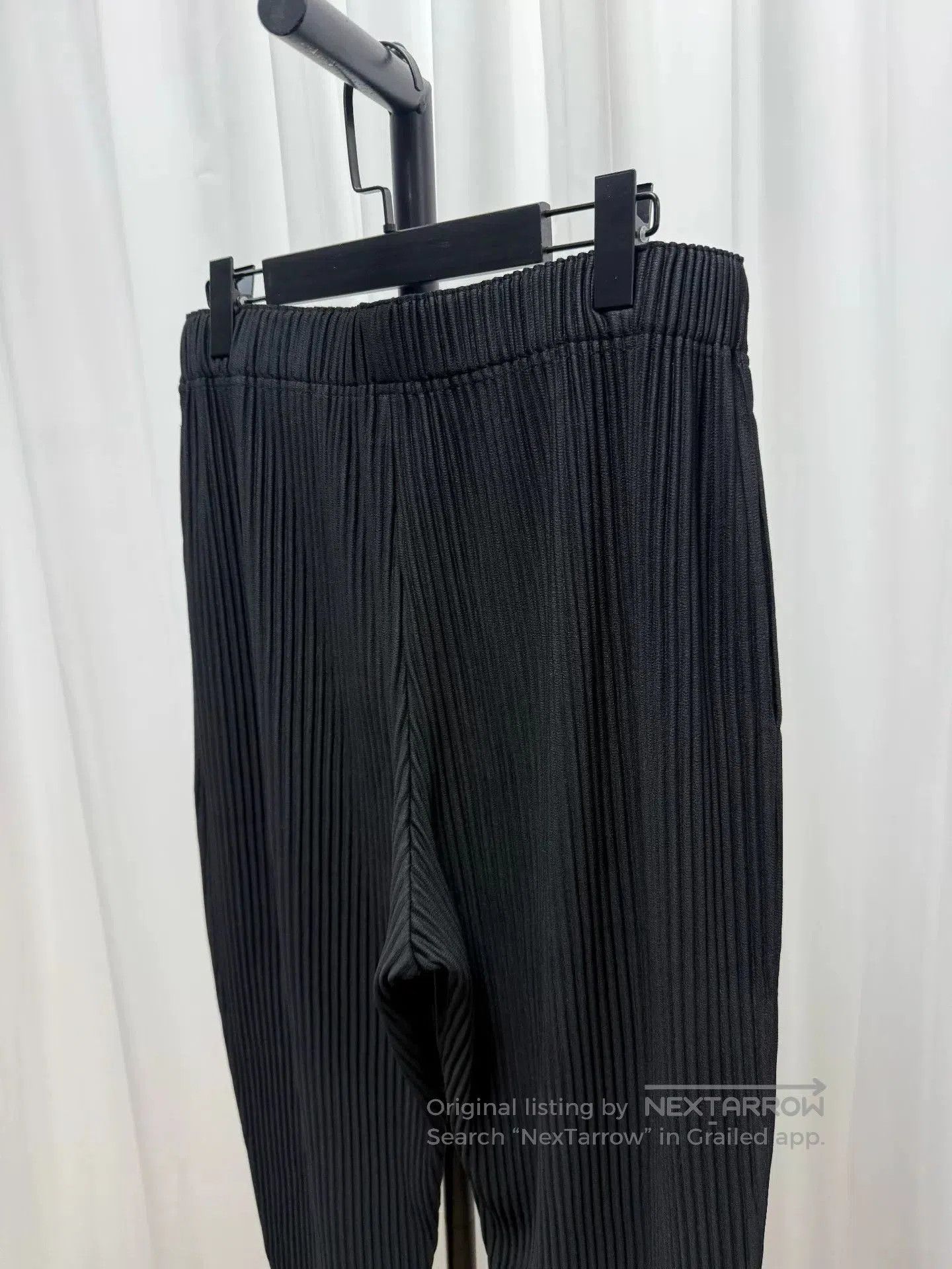 Homme Plisse Issey Miyake Issey Miyake Homme Plisse JF103 Tapered Trousers. Size US 34 / EU 50 - 5 Thumbnail