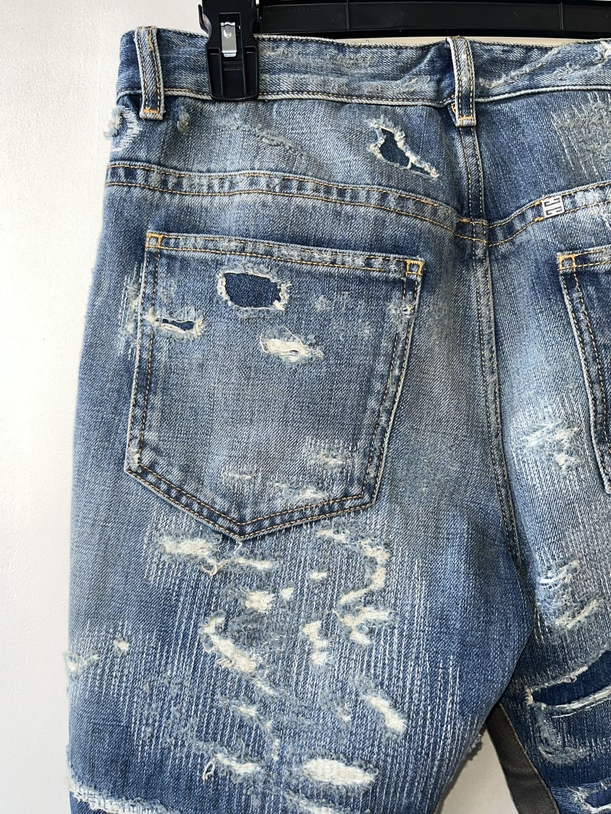Givenchy Givenchy Moleskin Boro NWT Jeans Matthew Williams F/W 2022 Size US 30 / EU 46 - 5 Thumbnail