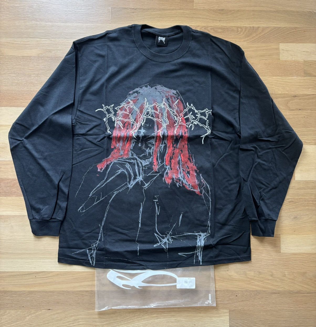 Revenge × Trippie Redd Revenge Trippie Redd Lightning Longsleeve Tee Size US XL / EU 56 / 4 - 2 Thumbnail