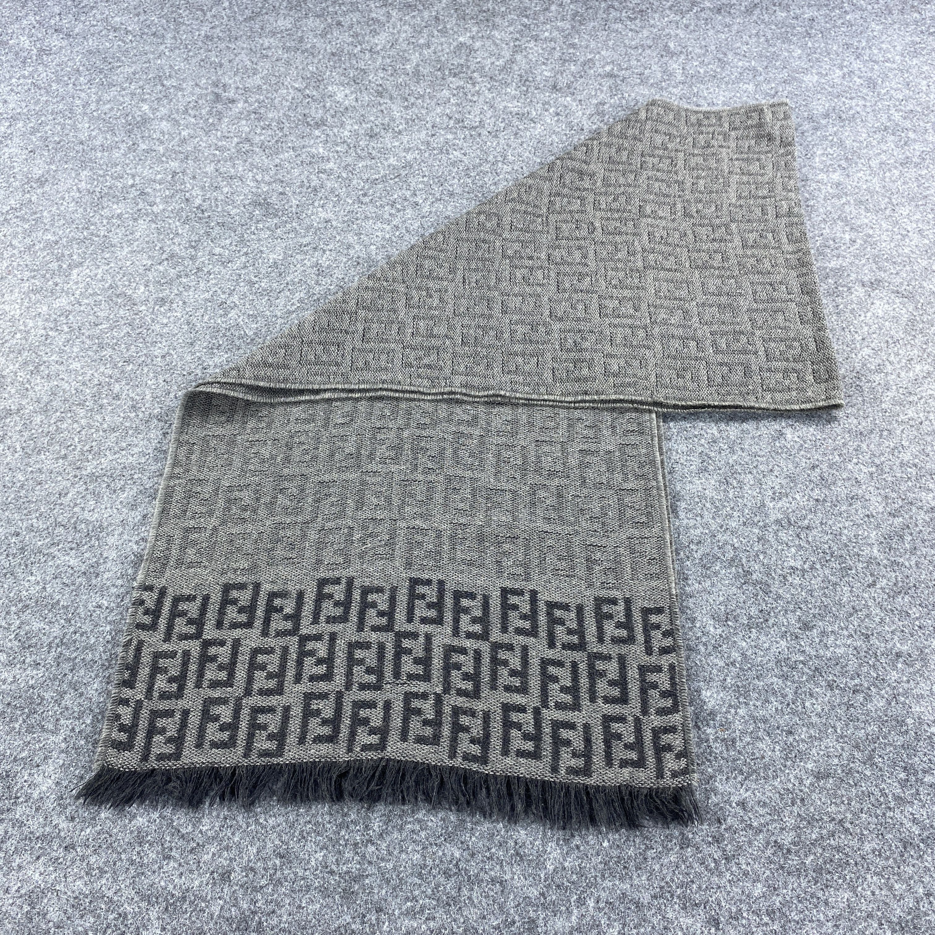 Fendi × Vintage GF10414 Fendi Scarf Neck Wear Muffler Size ONE SIZE - 5 Thumbnail