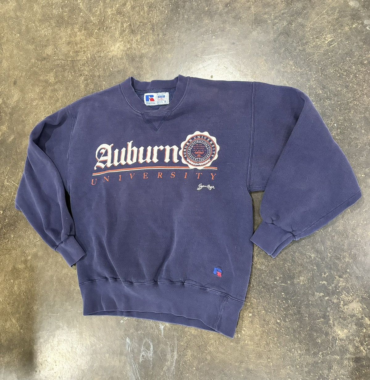 Russell Athletic Vintage 1989 Tiger Rags Auburn University Sweatshirt Size US M / EU 48-50 / 2 - 6 Thumbnail