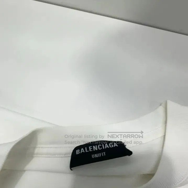 Balenciaga Balenciaga Logo White Short Sleeve T. Size US XS / EU 42 / 0 - 3 Thumbnail