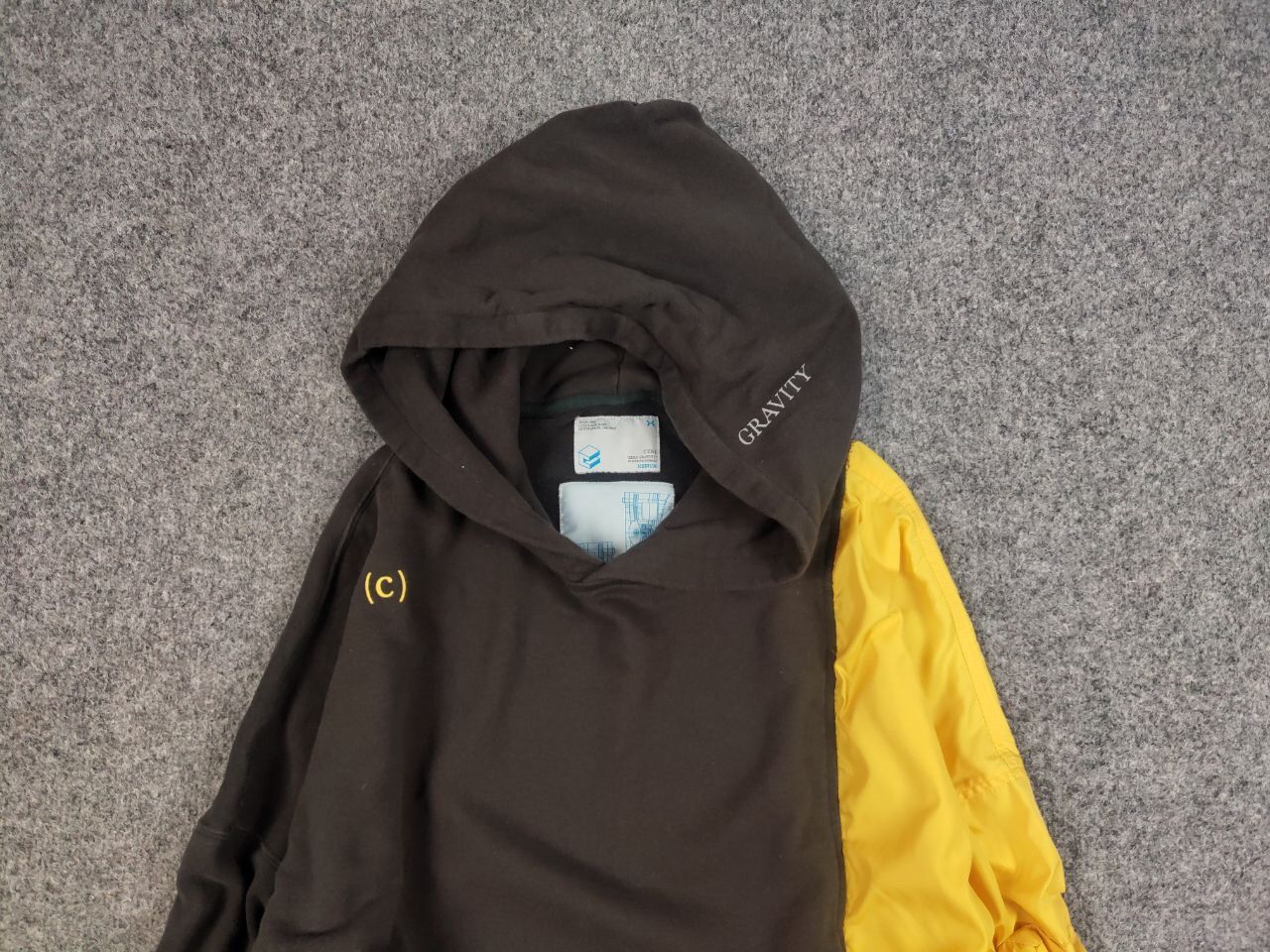 C2H4 Rare C2H4 18SS - Design Dark Reconstructed Sleeve Hoodie Size US M / EU 48-50 / 2 - 8 Thumbnail