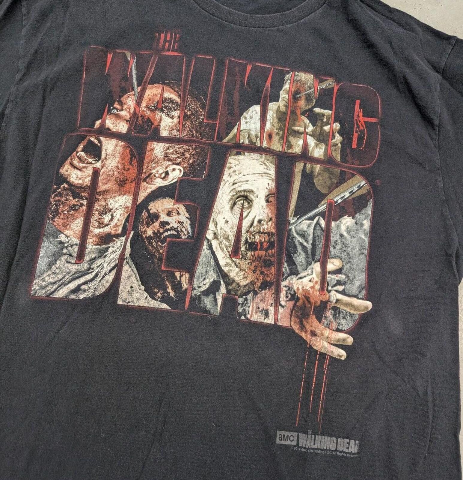 Delta 2014 The Walking Dead AMC Zombie TV Promo t-shirt Size US XL / EU 56 / 4 - 2 Thumbnail