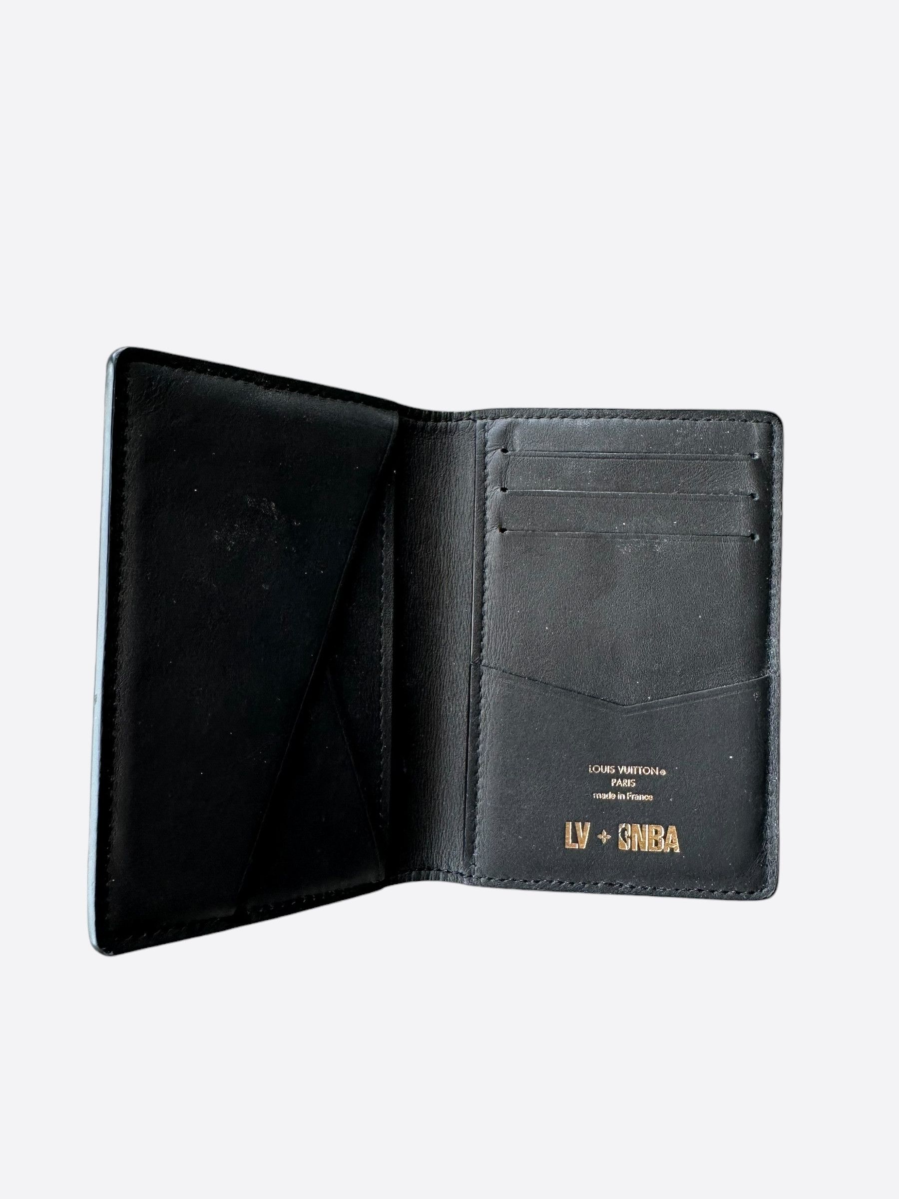 Louis Vuitton × NBA Louis Vuitton NBA Black Patches Monogram Pocket Organizer Size ONE SIZE - 3 Thumbnail