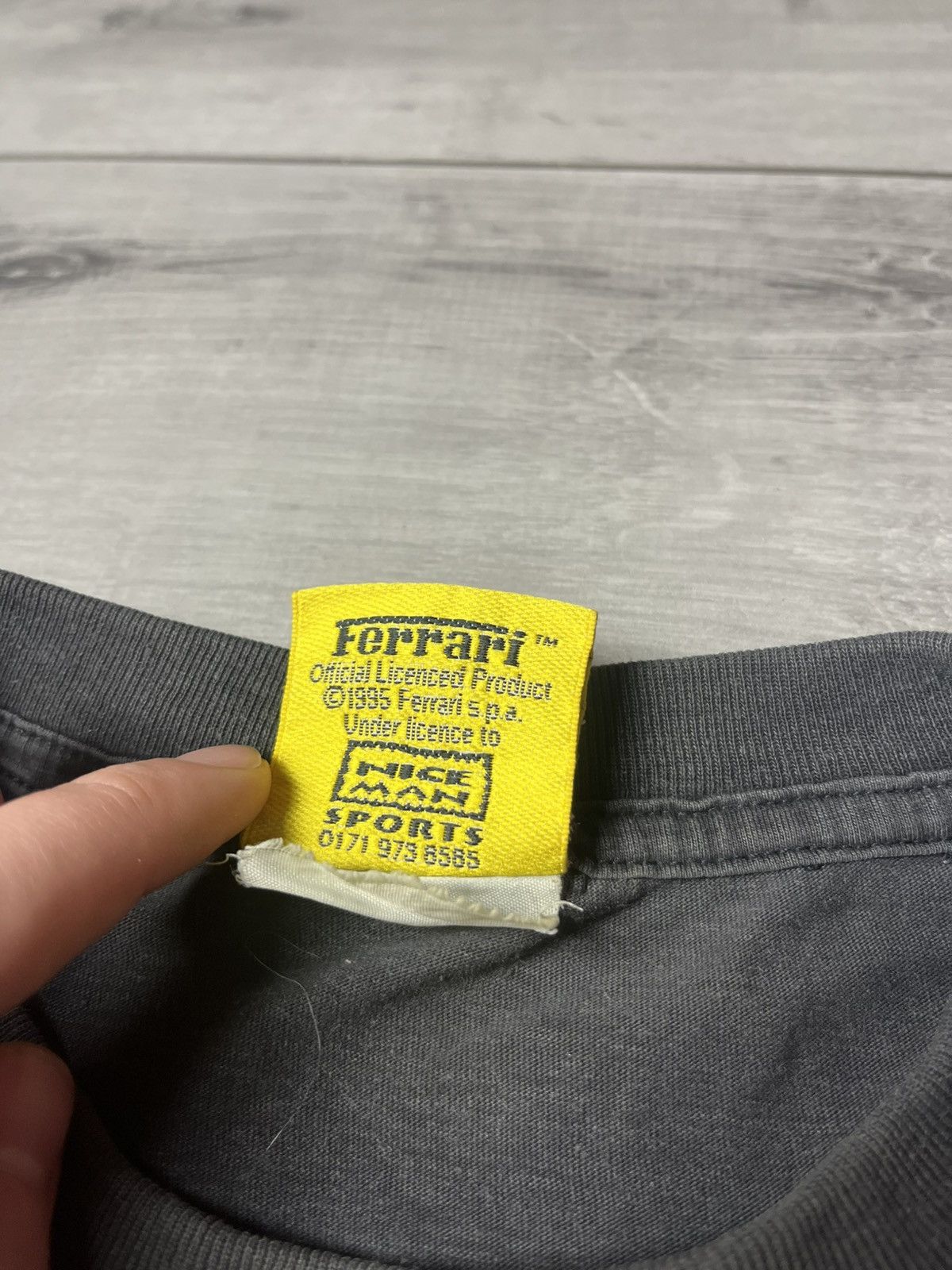 Ferrari Vintage Ferrari tshirt box logo 1995 size XXLarge Size US XXL / EU 58 / 5 - 5 Thumbnail