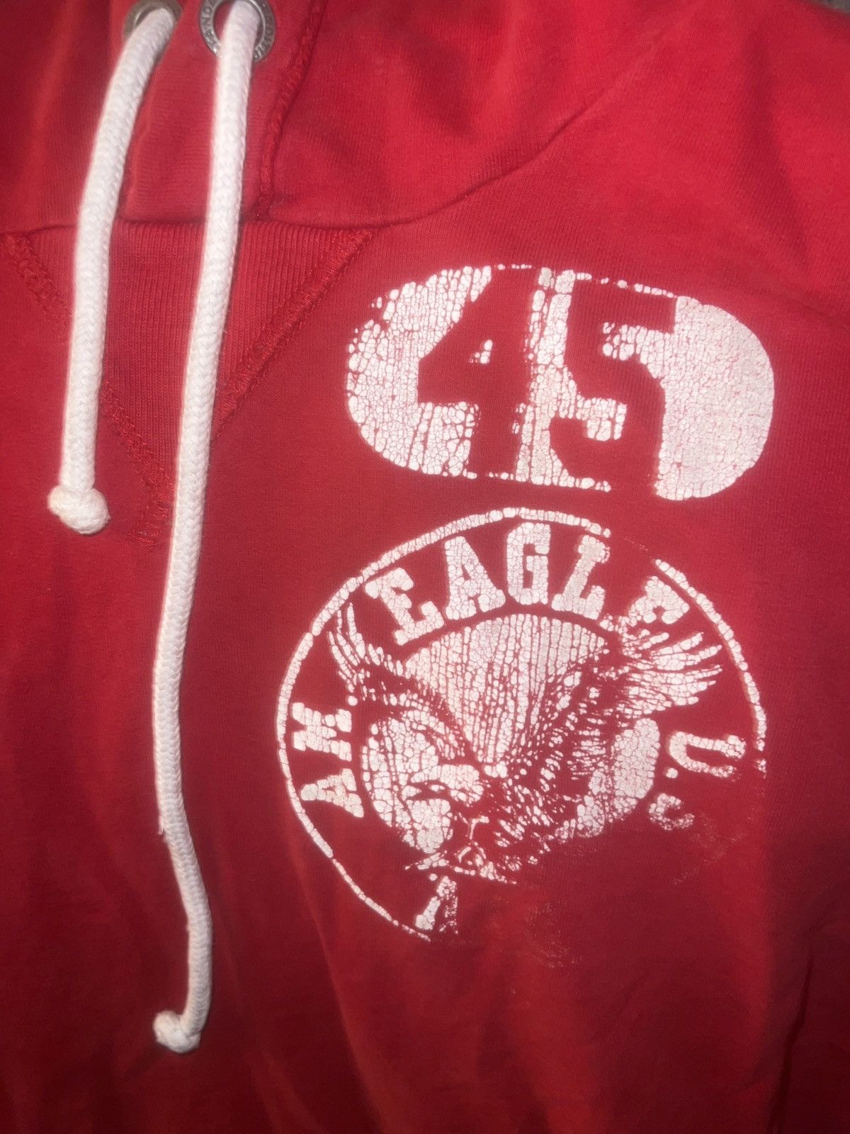 American Eagle Outfitters American Eagle Outfitters Am. Eagle U.S. Div. 45 Logo Hoodie Size US L / EU 52-54 / 3 - 2 Thumbnail