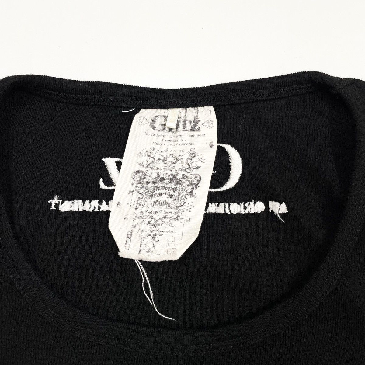 Japanese Brand Glitz longsleeve tshirt Size ONE SIZE - 2 Thumbnail