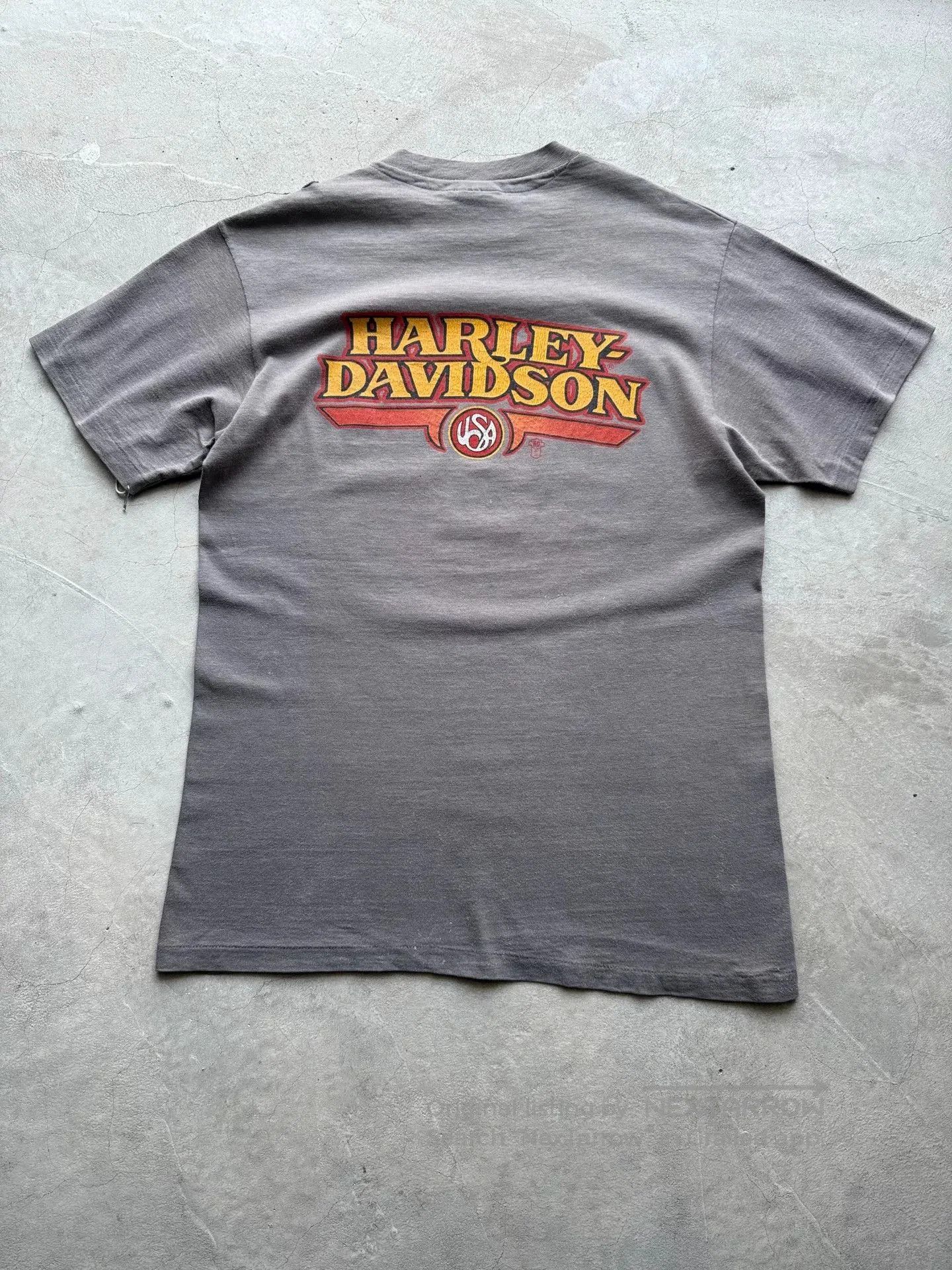 Vintage Vintage 80s Harley Davidson HOG 5th Anniversary Tee. Size US M / EU 48-50 / 2 - 5 Thumbnail