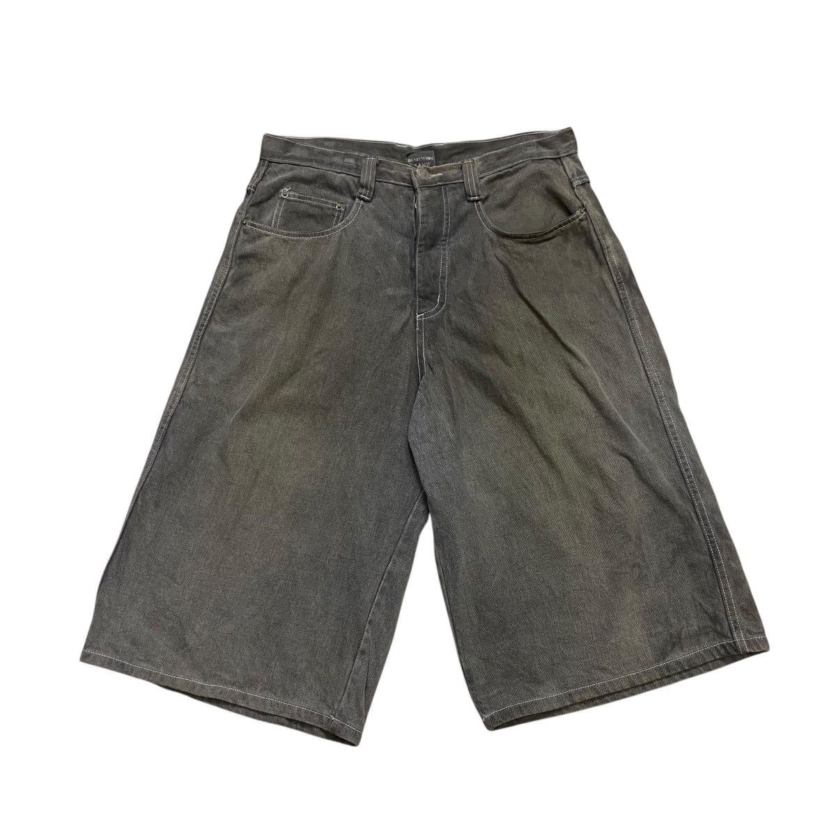 JNCO × Vintage Vintage 90’s Grind Inc Cropped Baggy Denim Size US 34 / EU 50 - 1 Thumbnail
