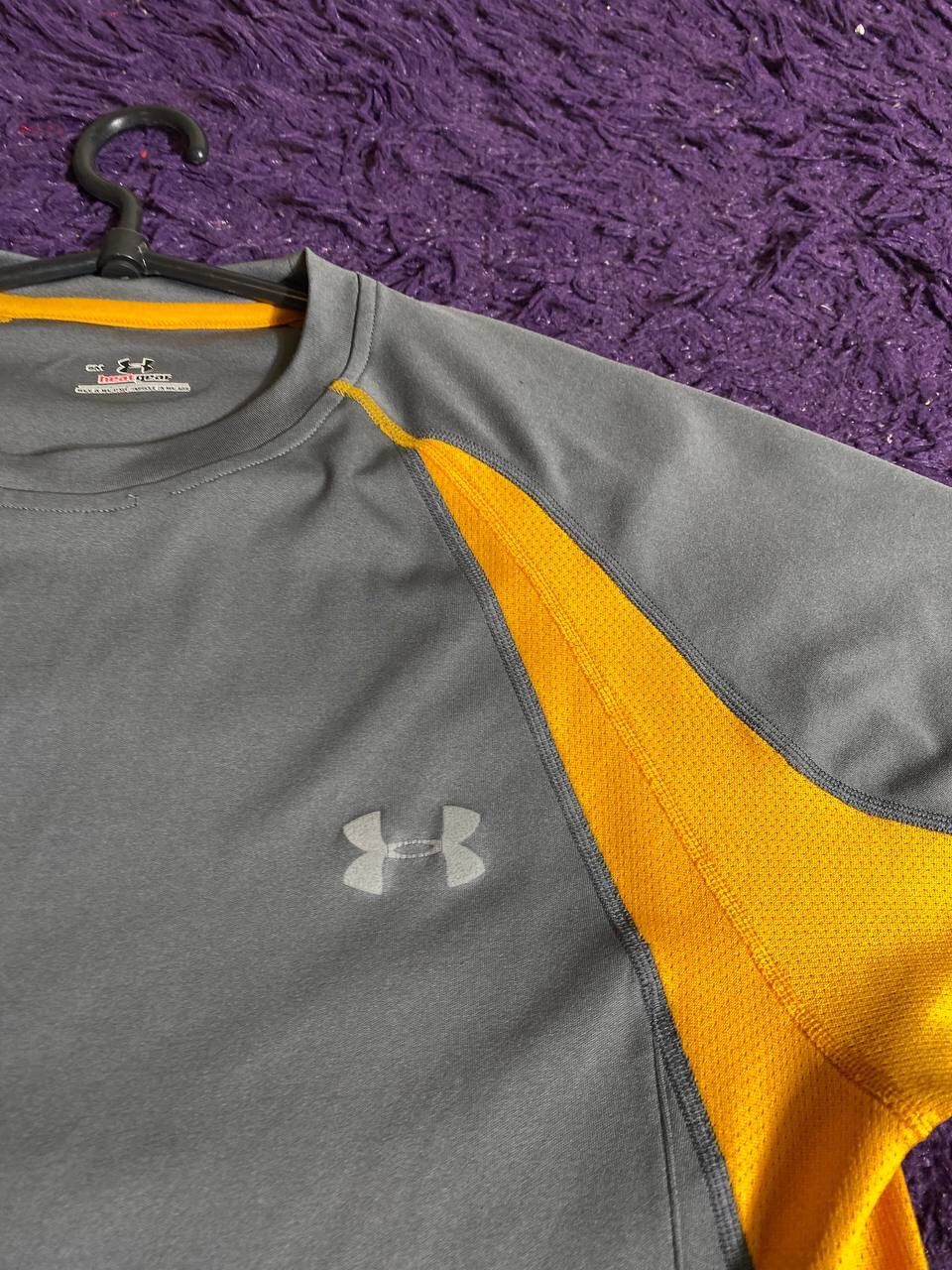 Under Armour × Vintage Men's Under Armour Small Heatgear T-Shirt 100% Size US M / EU 48-50 / 2 - 18 Thumbnail