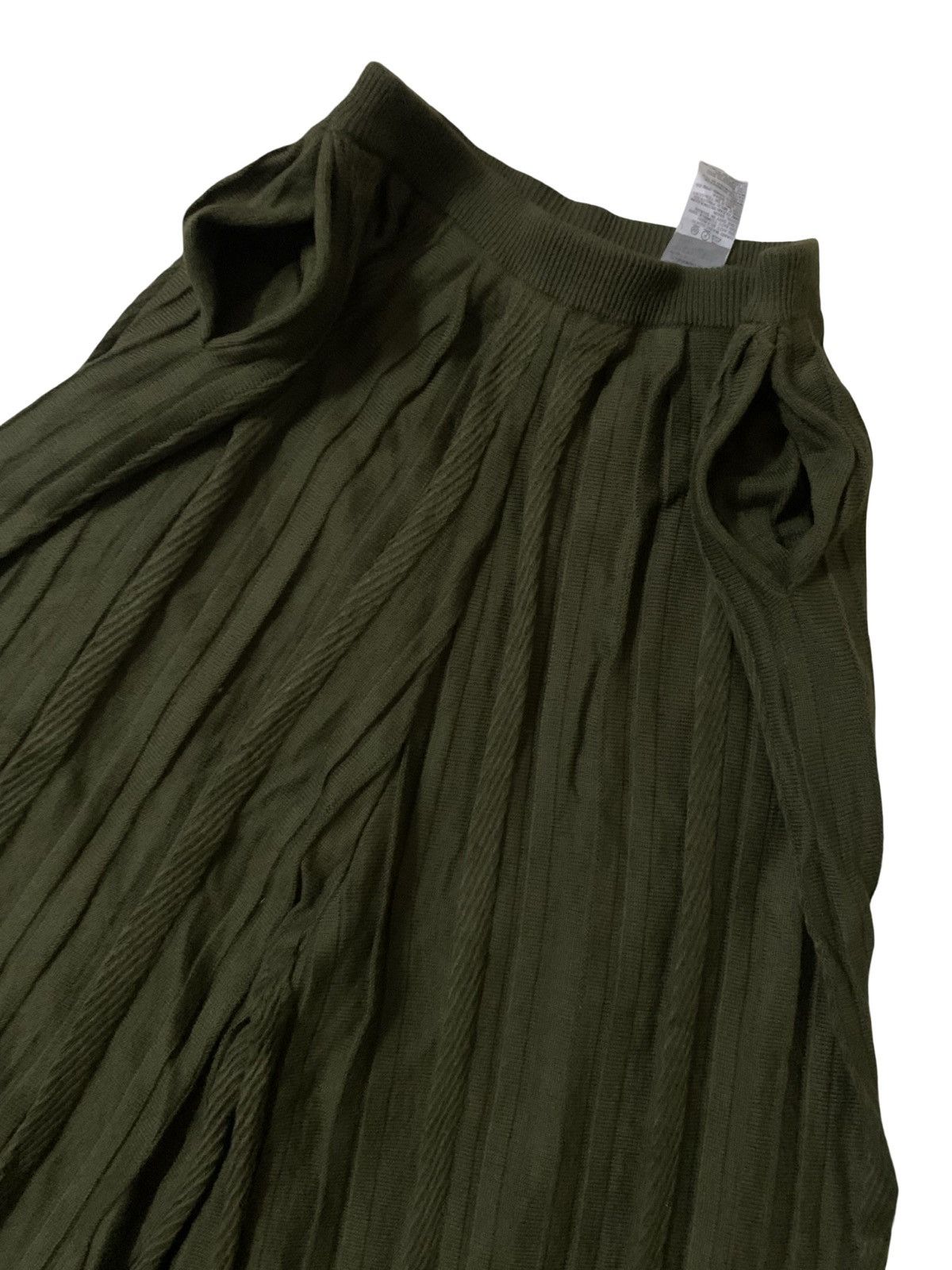 Issey Miyake 💥Issey Miyake Ne-Net Crinkled Plissé Palazzo Wide-Leg Size 32" / US 10 / IT 46 - 3 Thumbnail