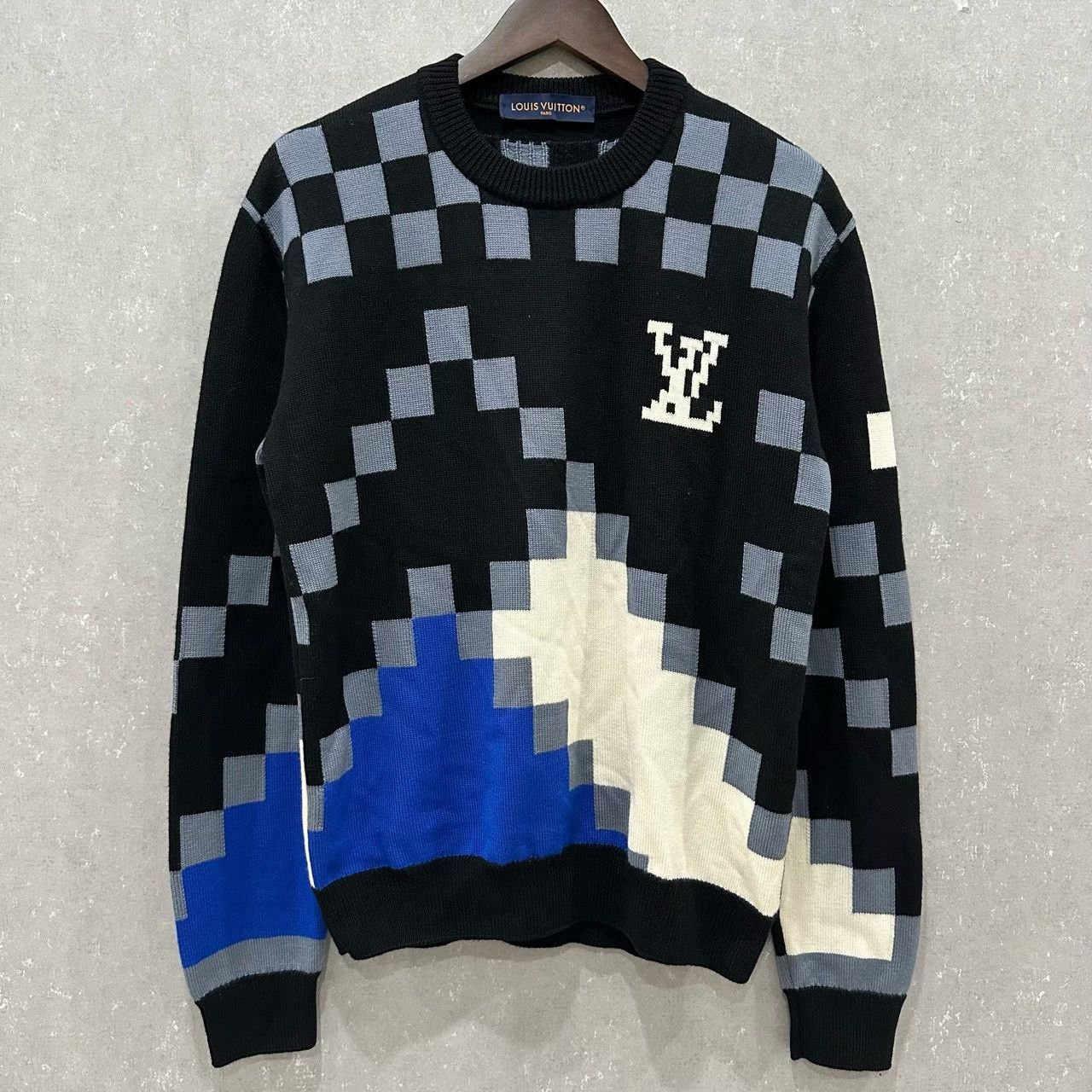 Louis Vuitton Louis Vuitton Mosaic Intarsia Sweatshirt Size XS / US 0-2 / IT 36-38 - 1 Thumbnail
