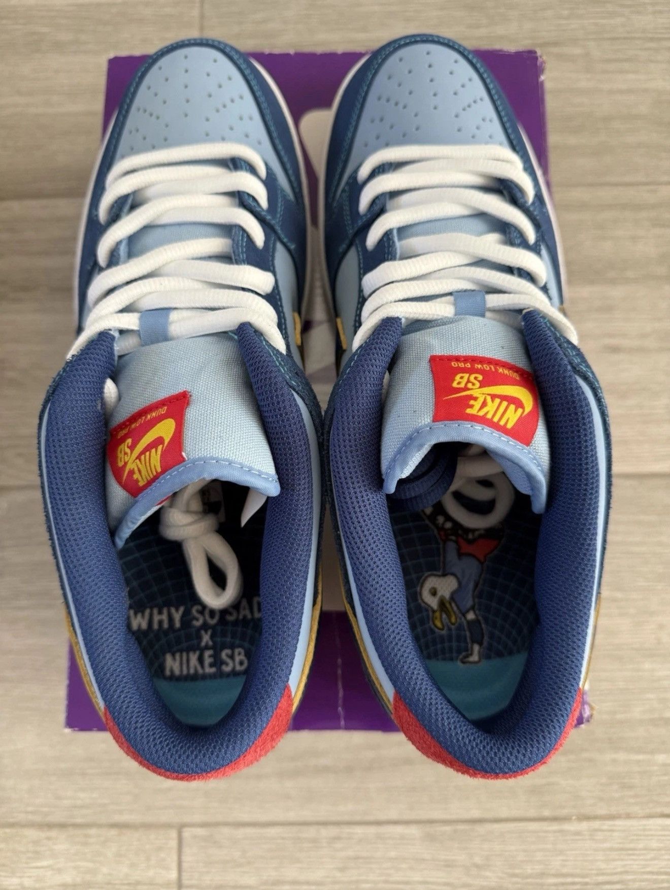 Nike Why So Sad? Nike SB Dunk Low Predatory Bird DX5549-400 Sz 12 Size US 12 / EU 45 - 5 Thumbnail