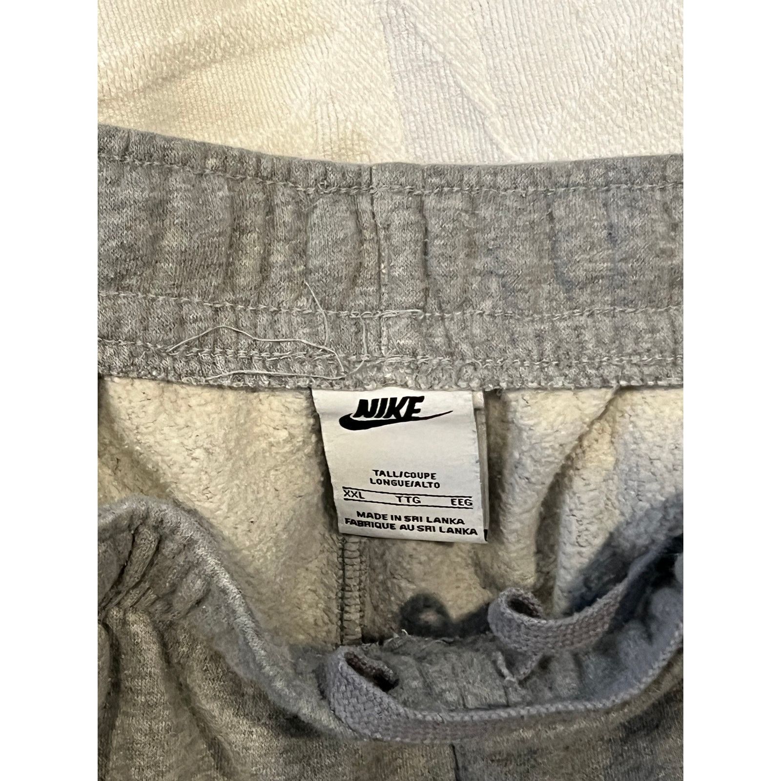 Nike Nike Gray Cuffed Ankle Sweatpants Joggers Mens XXL Size US 40 / EU 56 - 3 Thumbnail