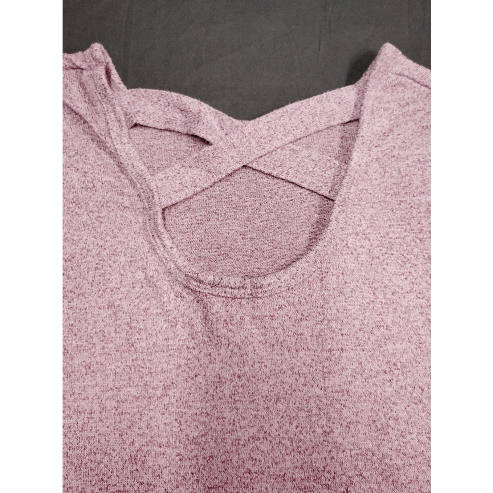 rue21 Rue 21 Soft Crisscross Back Long-Sleeve Top - Dusty Pink Size S / US 4 / IT 40 - 4 Thumbnail