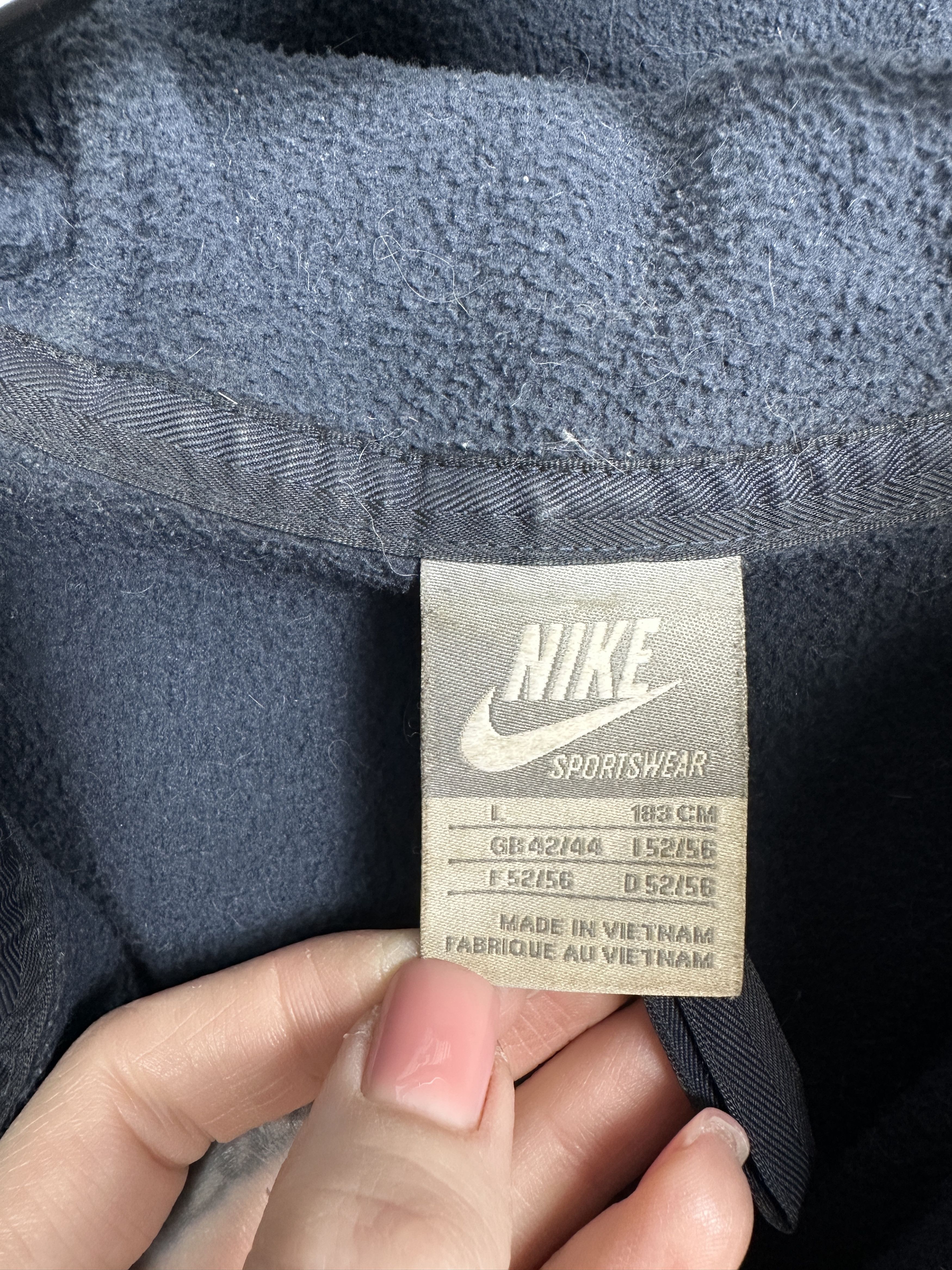 Nike Nike Mens Nylon Insulated Jacket Y2K Drill style Size US L / EU 52-54 / 3 - 6 Thumbnail