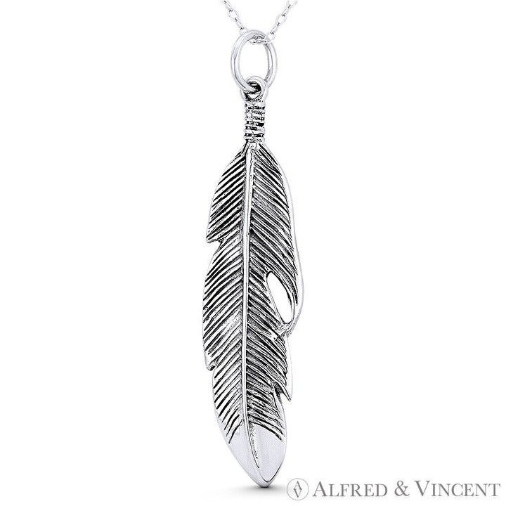 Other Angel's / Eagle's Wing Feather Charm 54x12mm Pendant Size ONE SIZE - 1 Preview