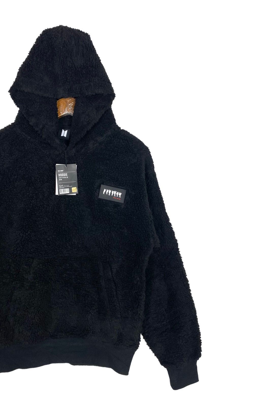 Other Rare‼️ BTS Mic Drop Sherpa Hoodie Deep Pile Size US S / EU 44-46 / 1 - 2 Thumbnail