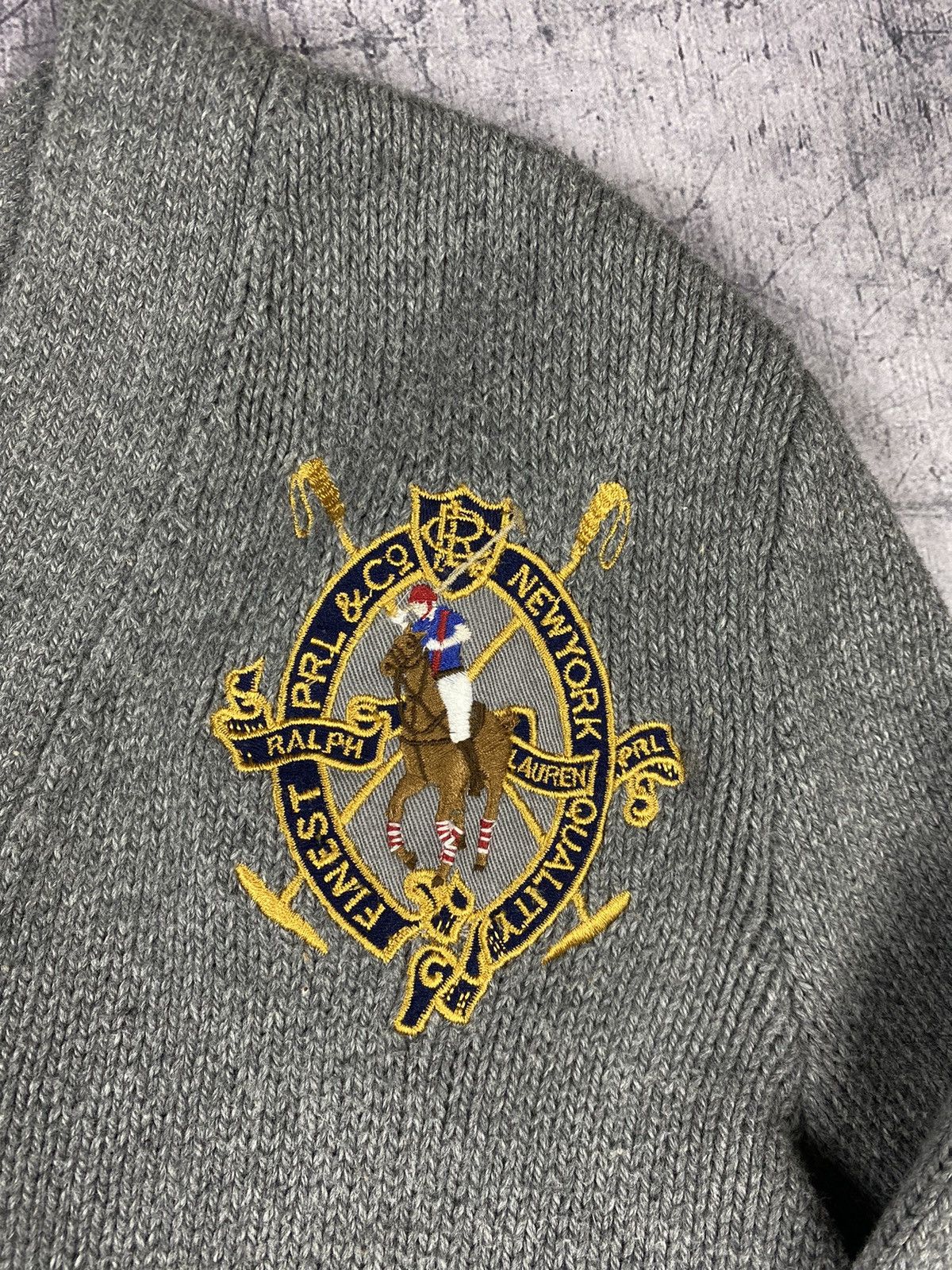 Polo Ralph Lauren Vintage Polo Ralph Lauren Sport Pullover Sweater Cardigan Size L / US 10 / IT 46 - 6 Thumbnail