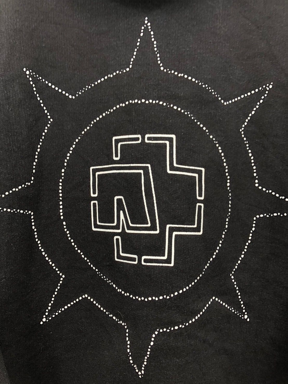 Vintage Vintage 2000's Rammstein Hoodie Fire BN Size US L / EU 52-54 / 3 - 6 Thumbnail